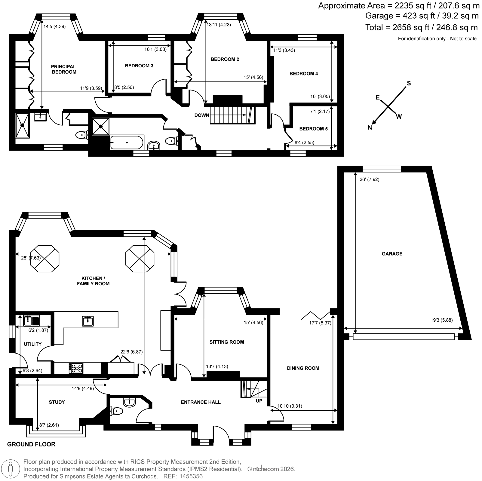 Talgarth,, Forest Road, East Horsley floorplan