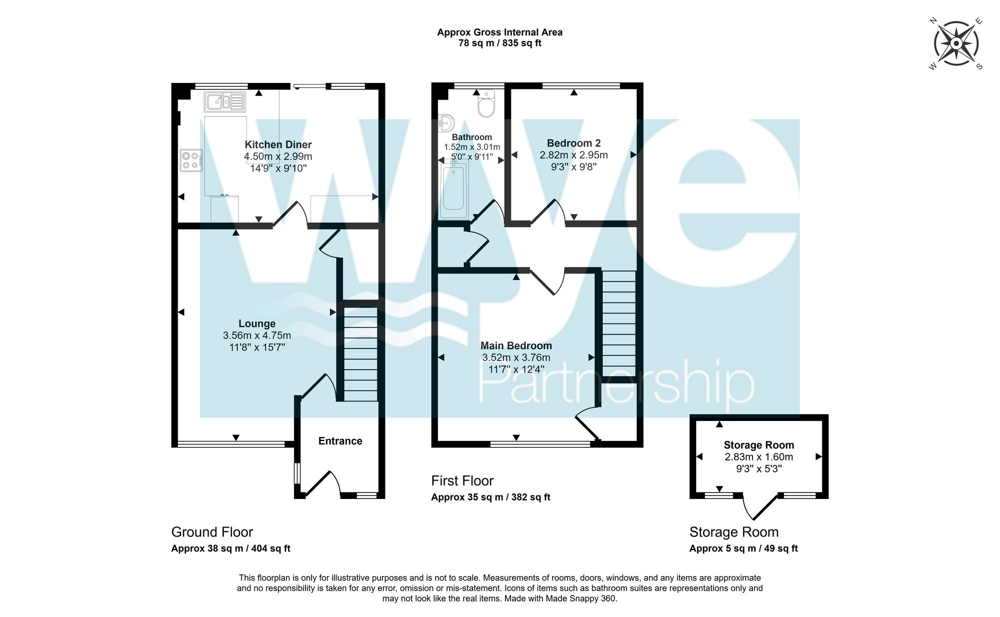 62 Columbine Road, High Wycombe floorplan