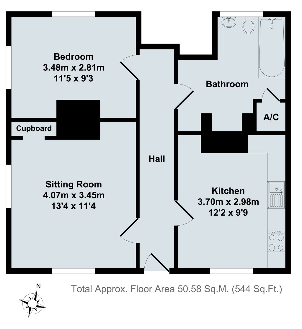 1 Bedrooms Flat to rent in Ock Street, Abingdon OX14