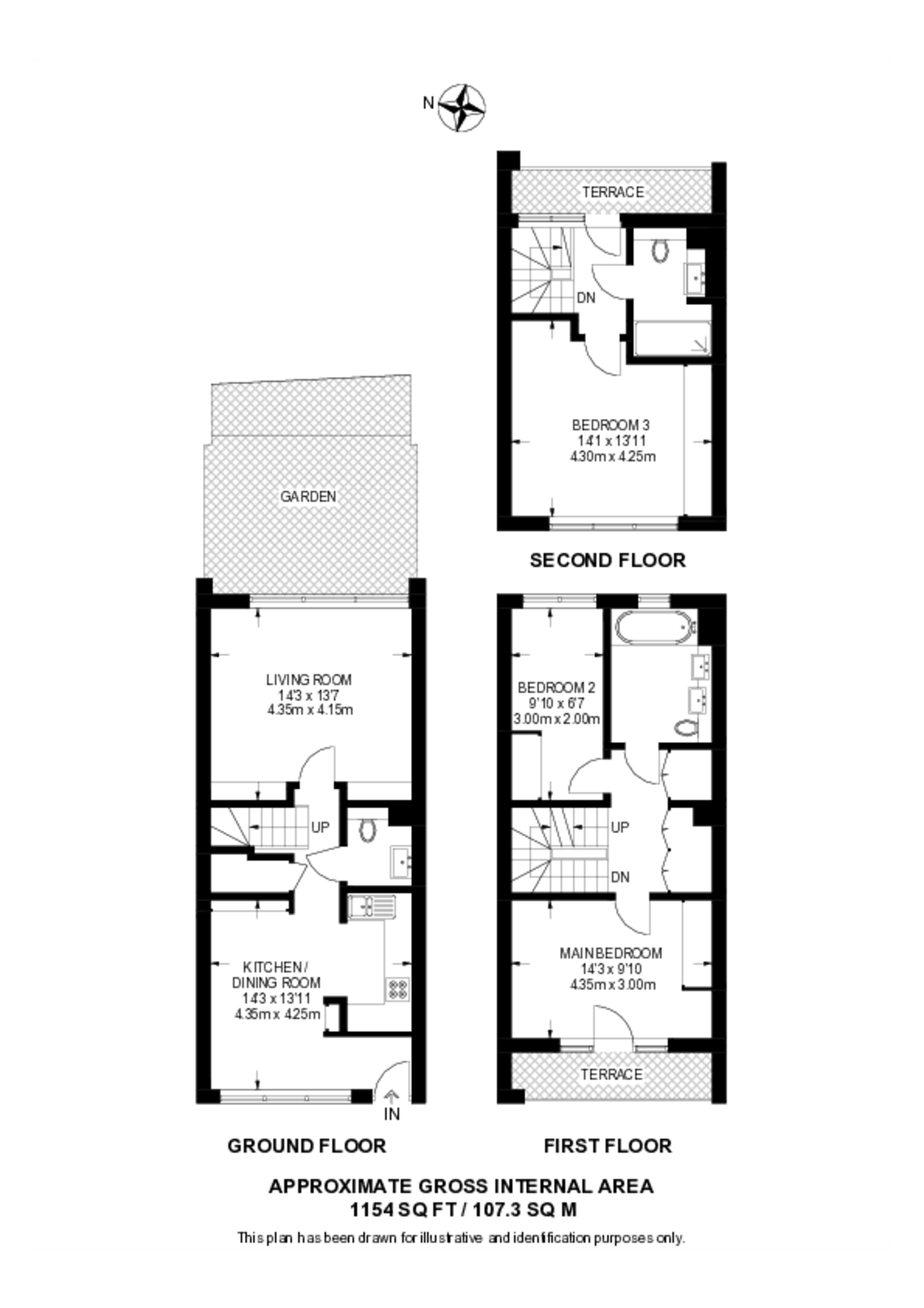 Westminster Road, W7, Ealing floorplan