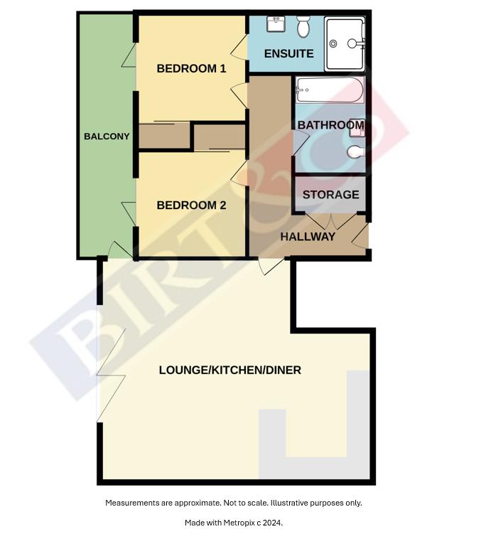 11, Waterstone House, Battery Road, Tenby floorplan