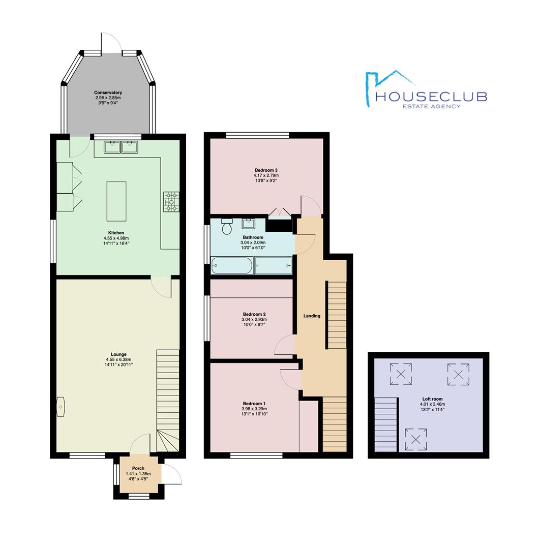 17, Main Street, Morecambe floorplan