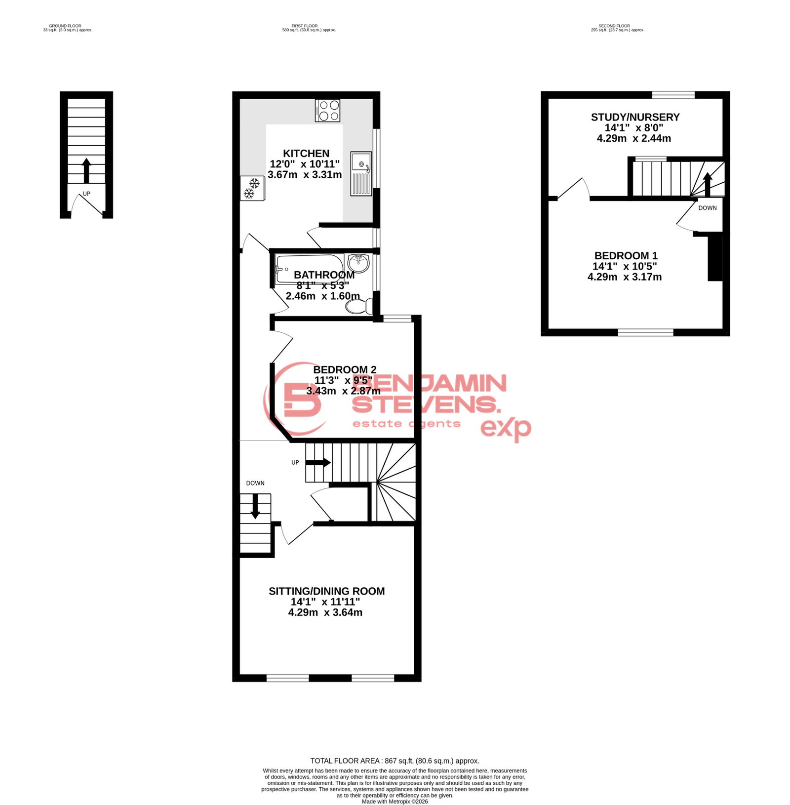 41a, High Street, Bushey floorplan