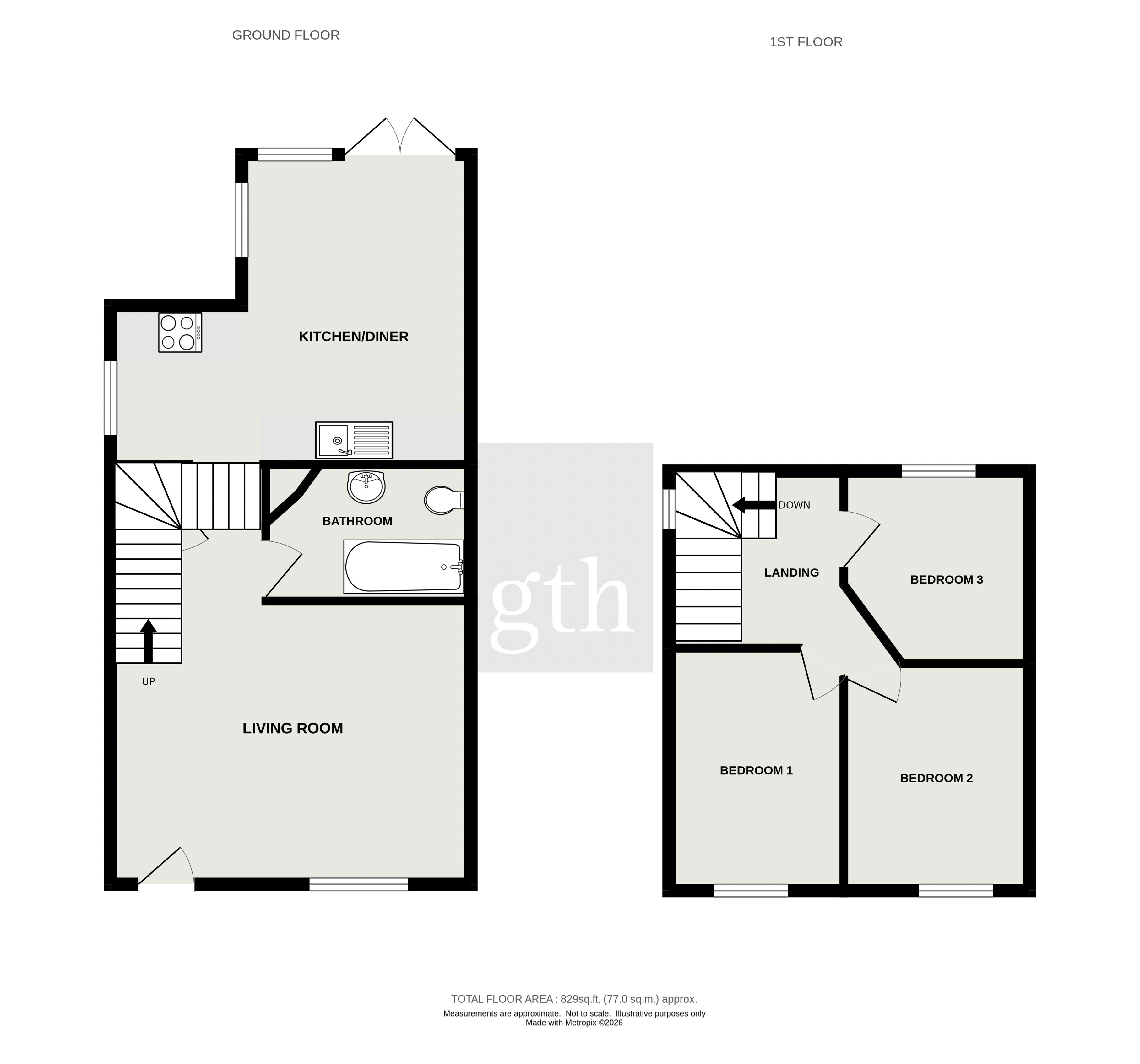 5, Ship Lane, Bridgwater floorplan