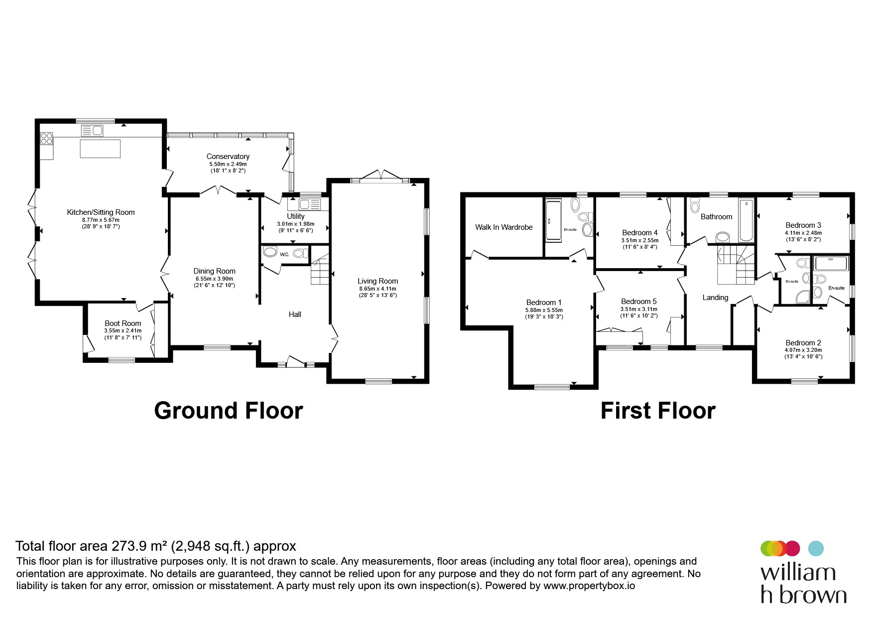 Hill House, Craigs Lane, Bures floorplan