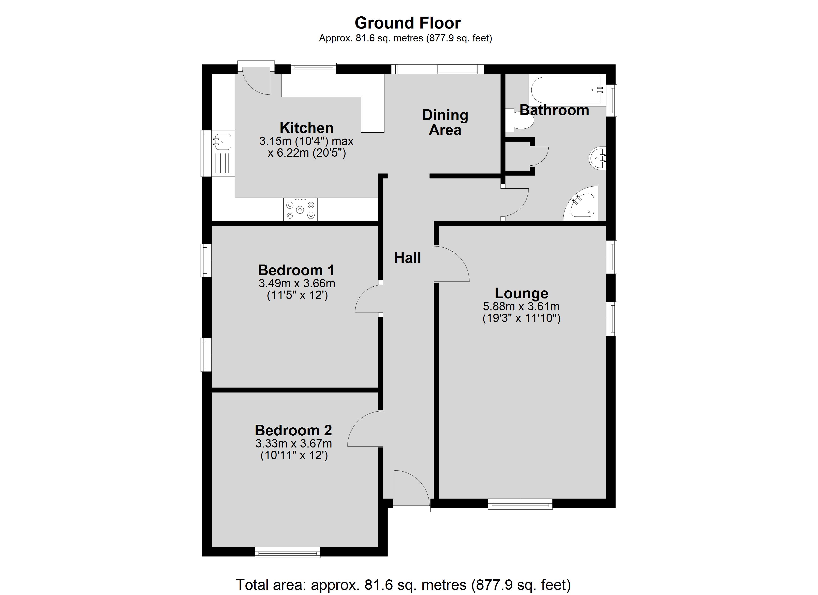 151, Rookery Lane, Lincoln floorplan