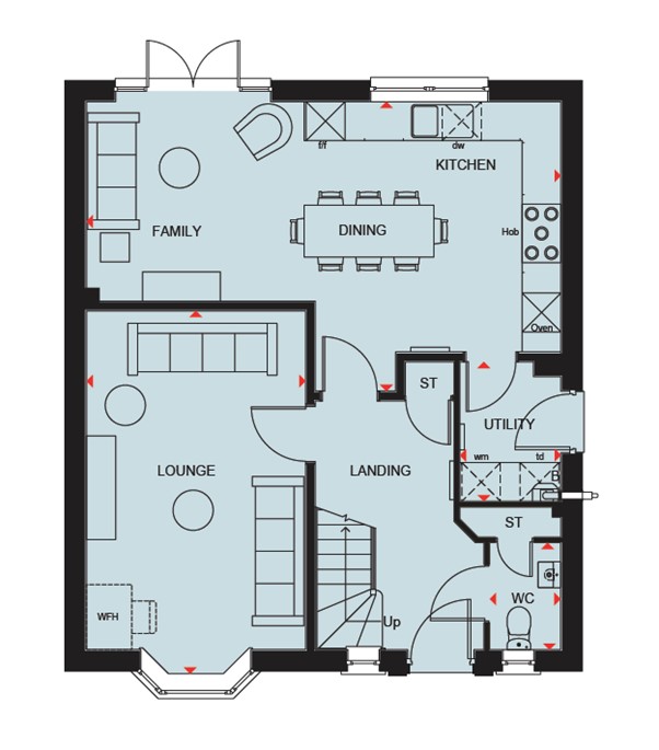 H9313121, Llewelyn Road, Penllergaer floorplan