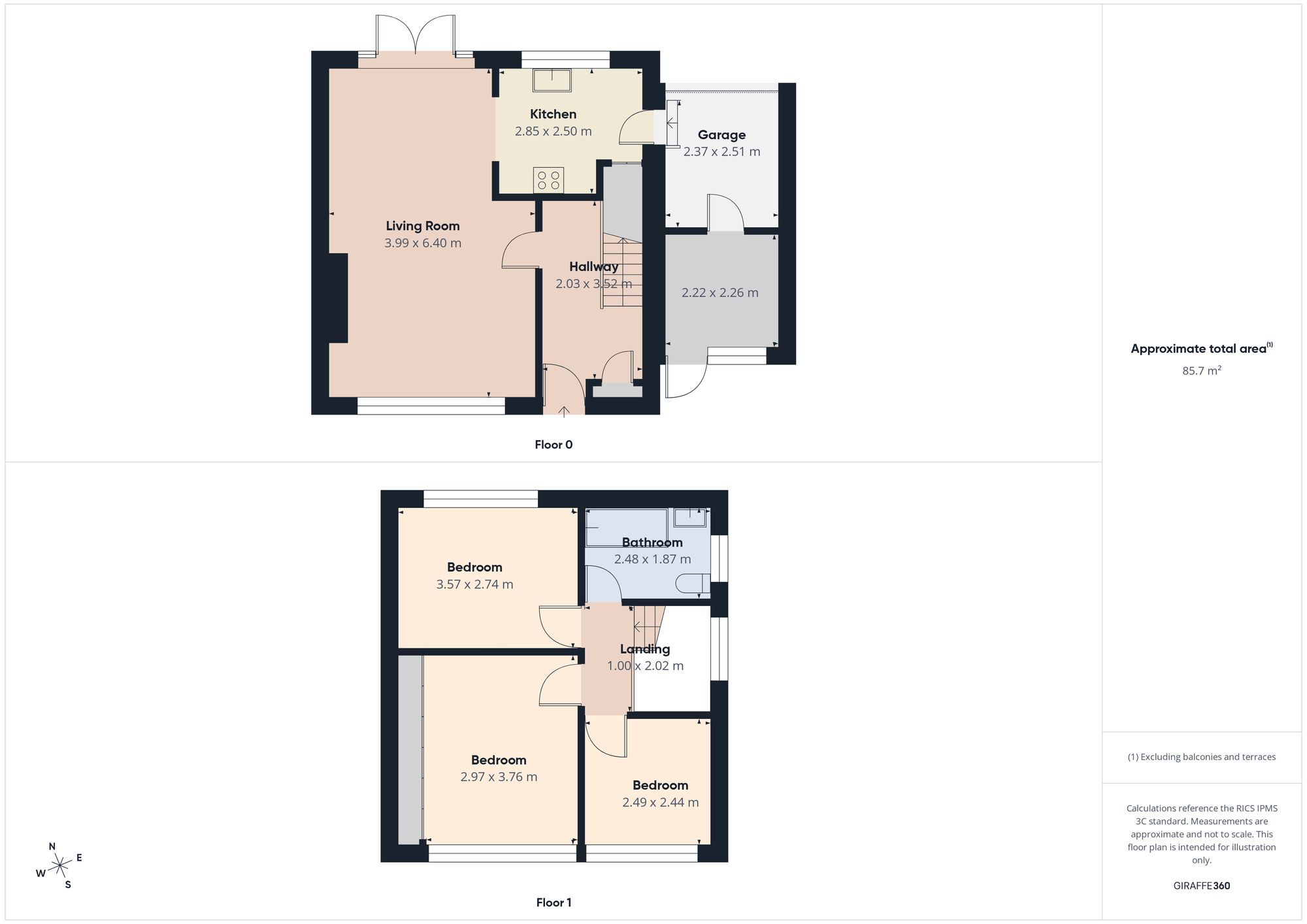 6 Bedeburn Road, Newcastle Upon Tyne floorplan