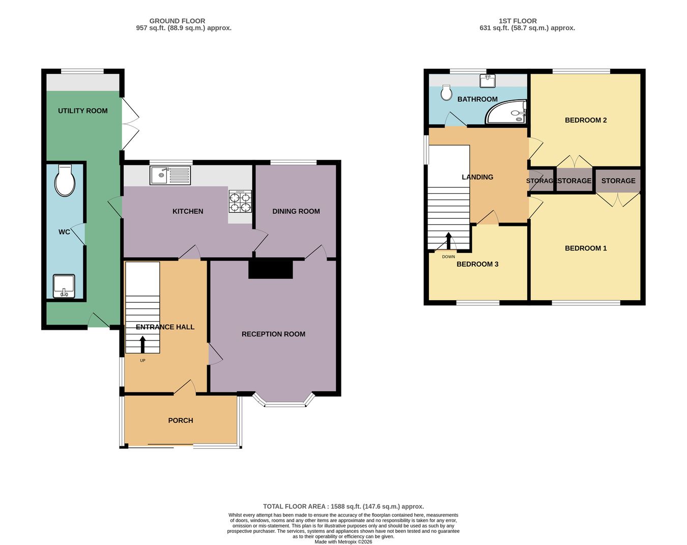 16, Langdale Road, Birmingham floorplan