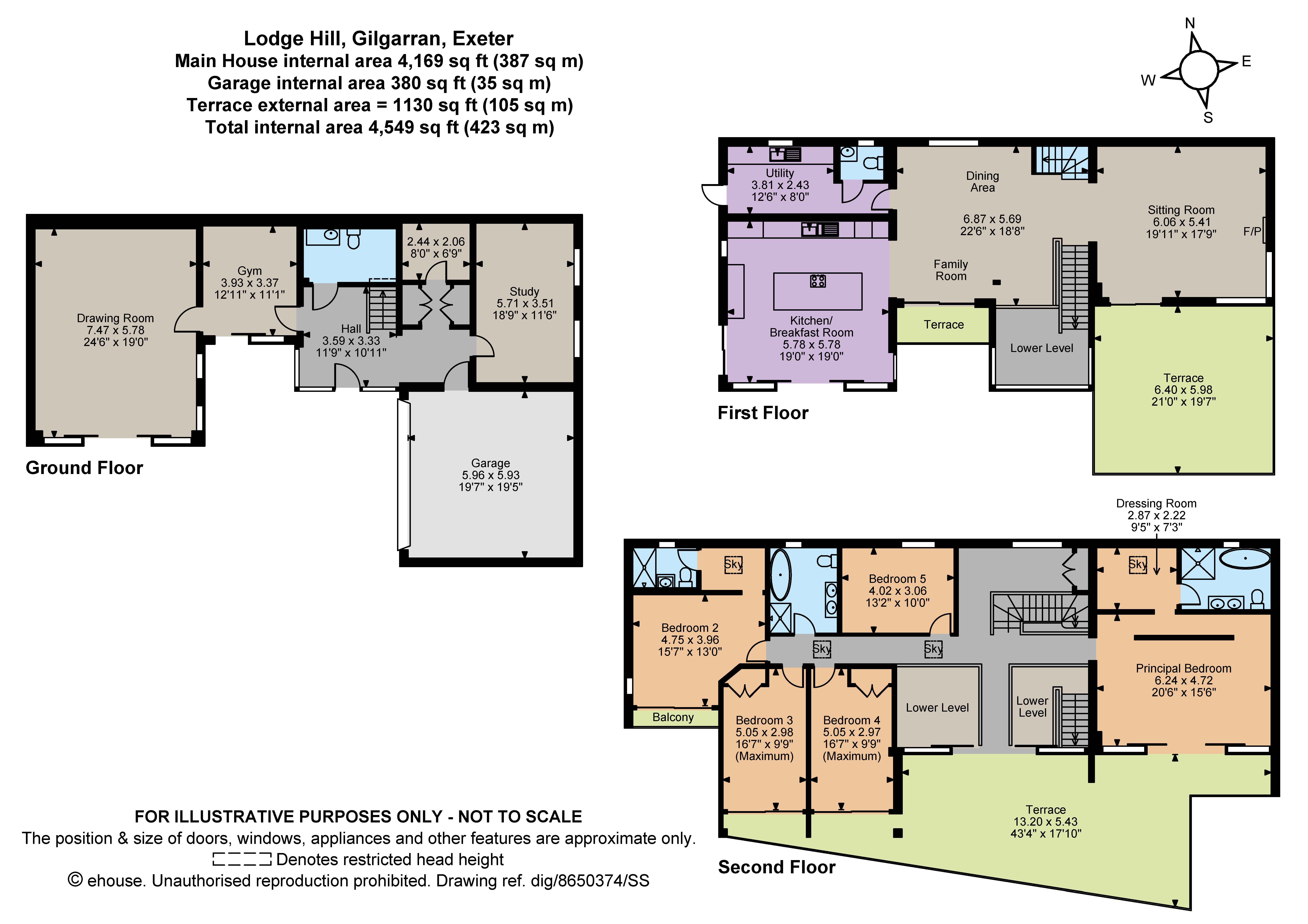 Gilgarran,, Lodge Hill, Devon floorplan