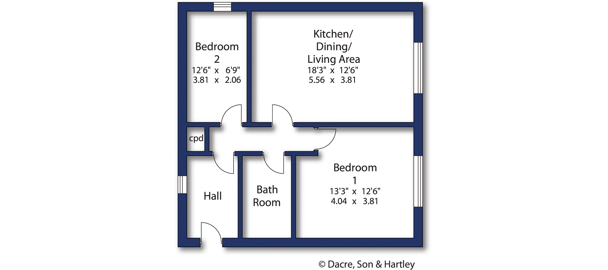 Walkergate, West Yorkshire floorplan