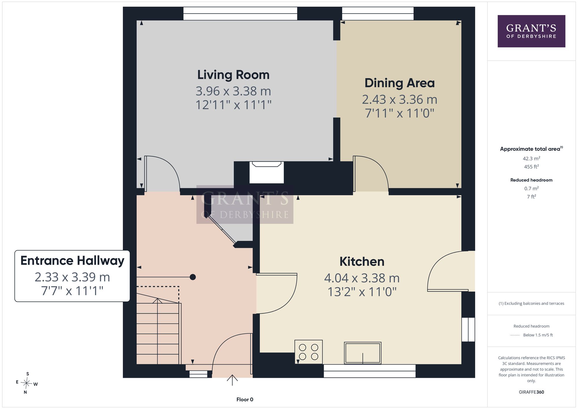 62 Hurst Rise, Matlock floorplan