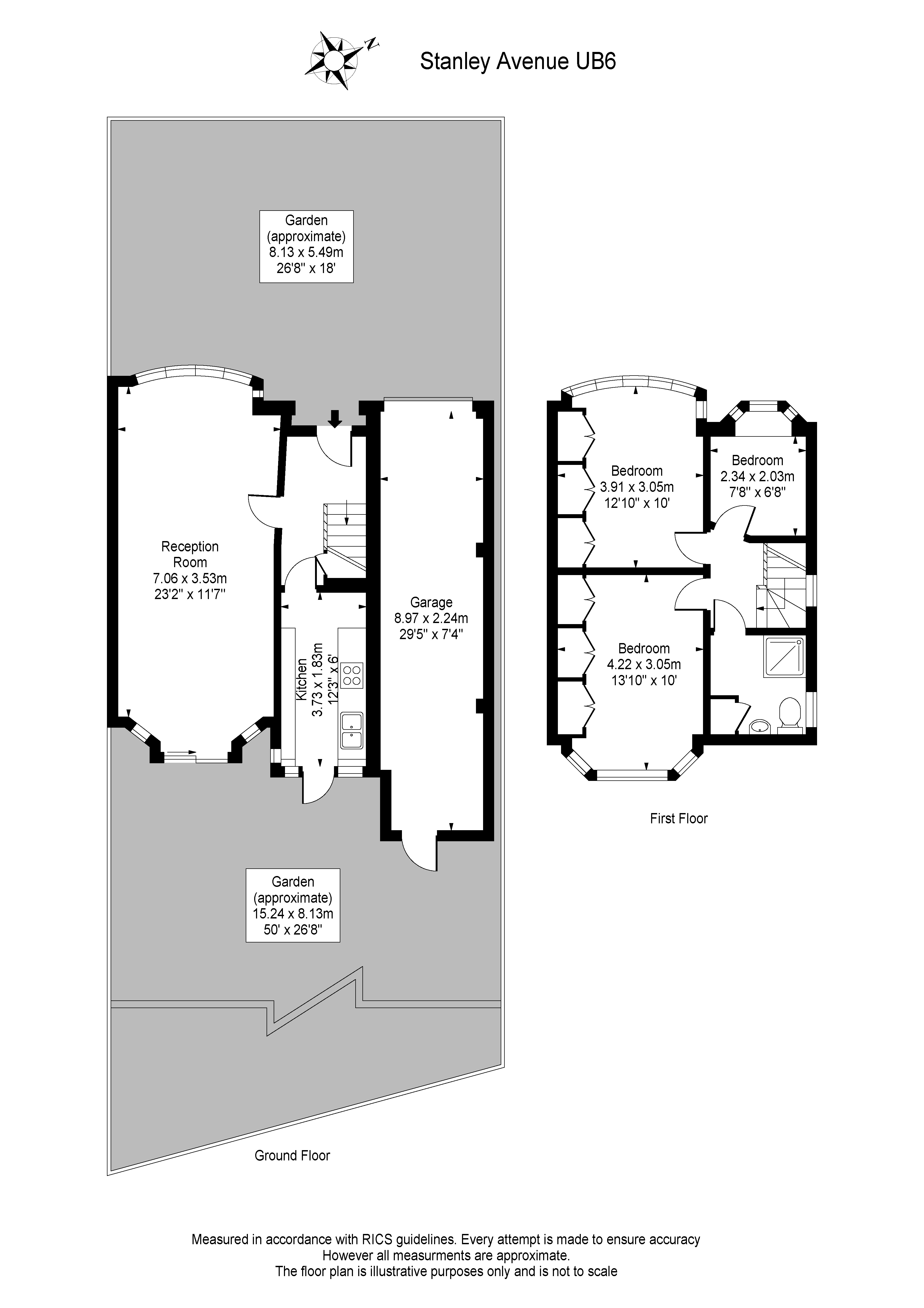 Stanley Avenue, Greenford UB6, 3 bedroom semidetached house for sale