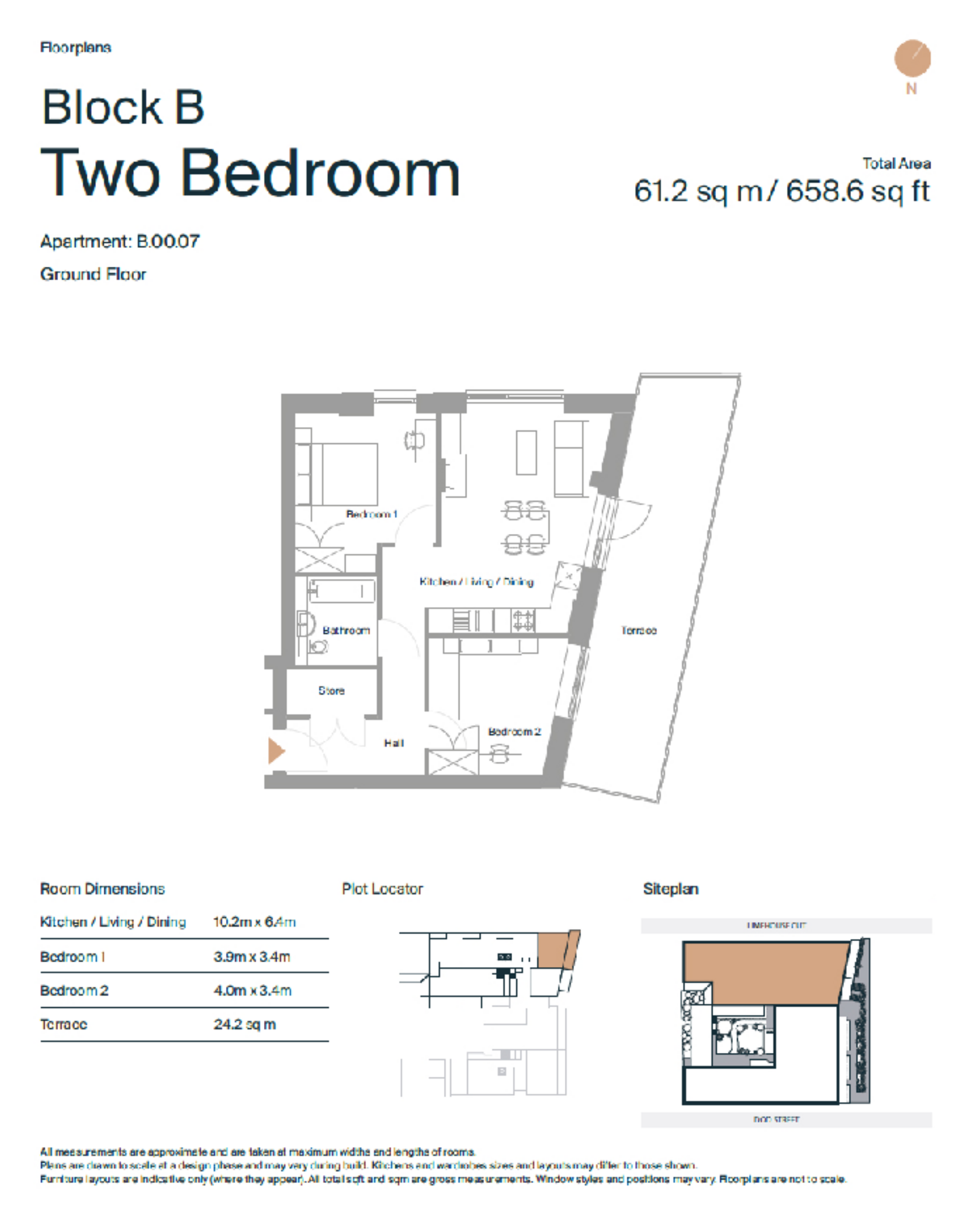 Dod Street, Limehouse floorplan