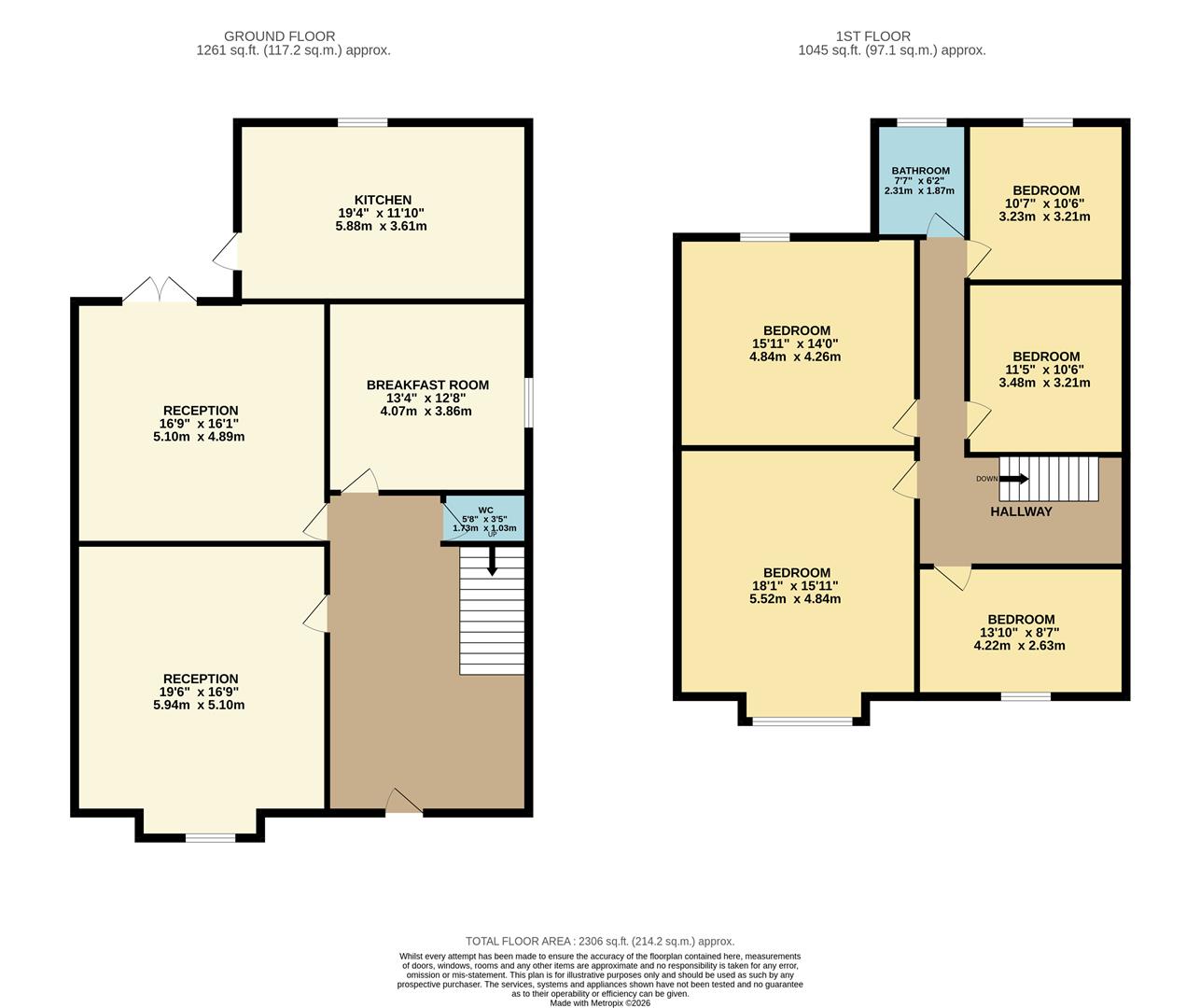 14, Wiggenhall Road, Watford floorplan