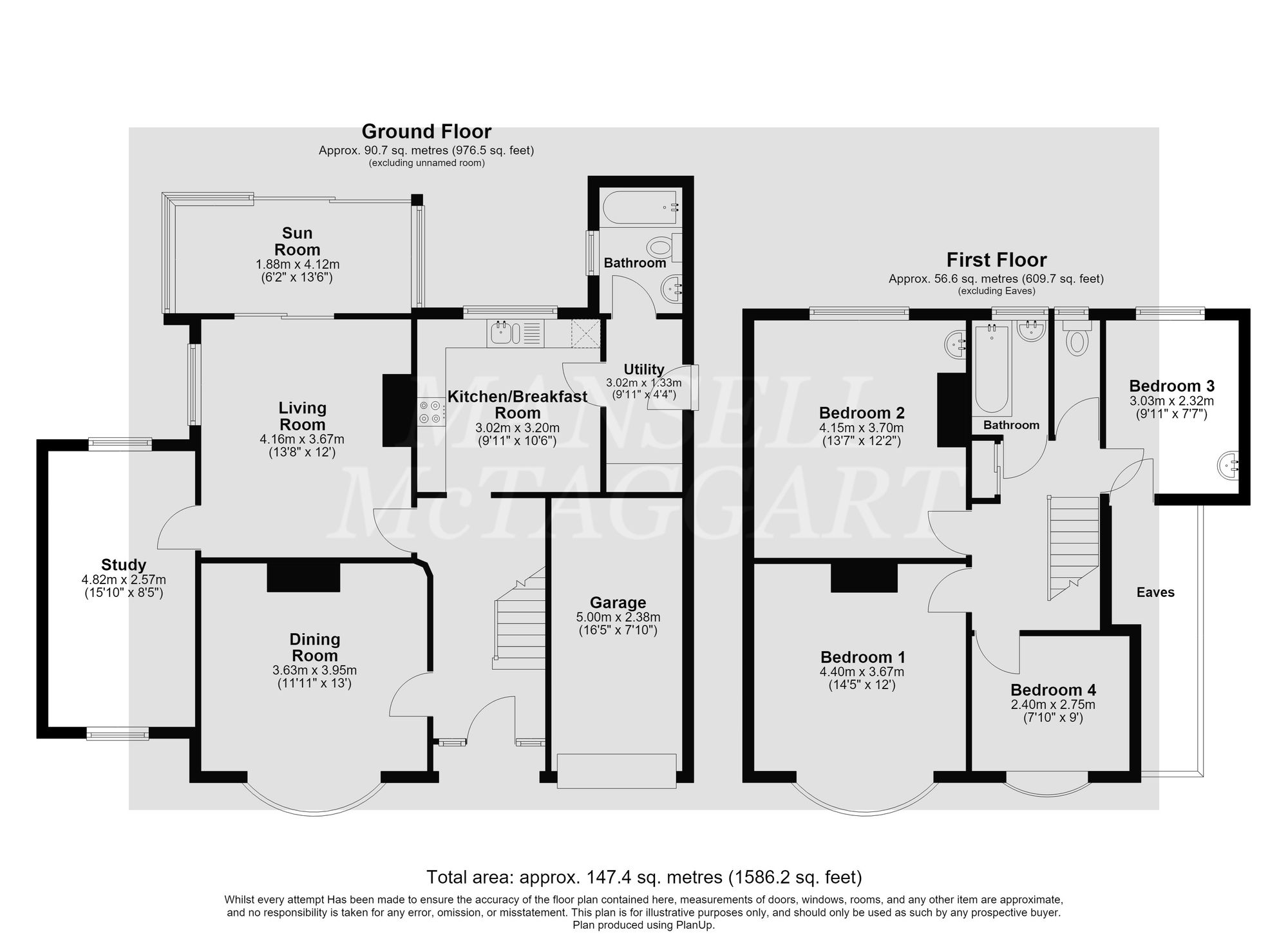 Gorse Cottage, Horley floorplan