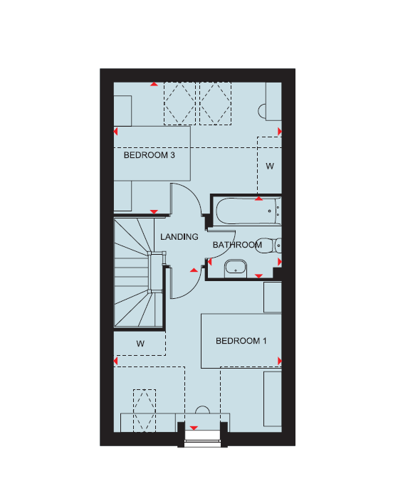 H8887178, Chalcraft Lane, North Bersted floorplan