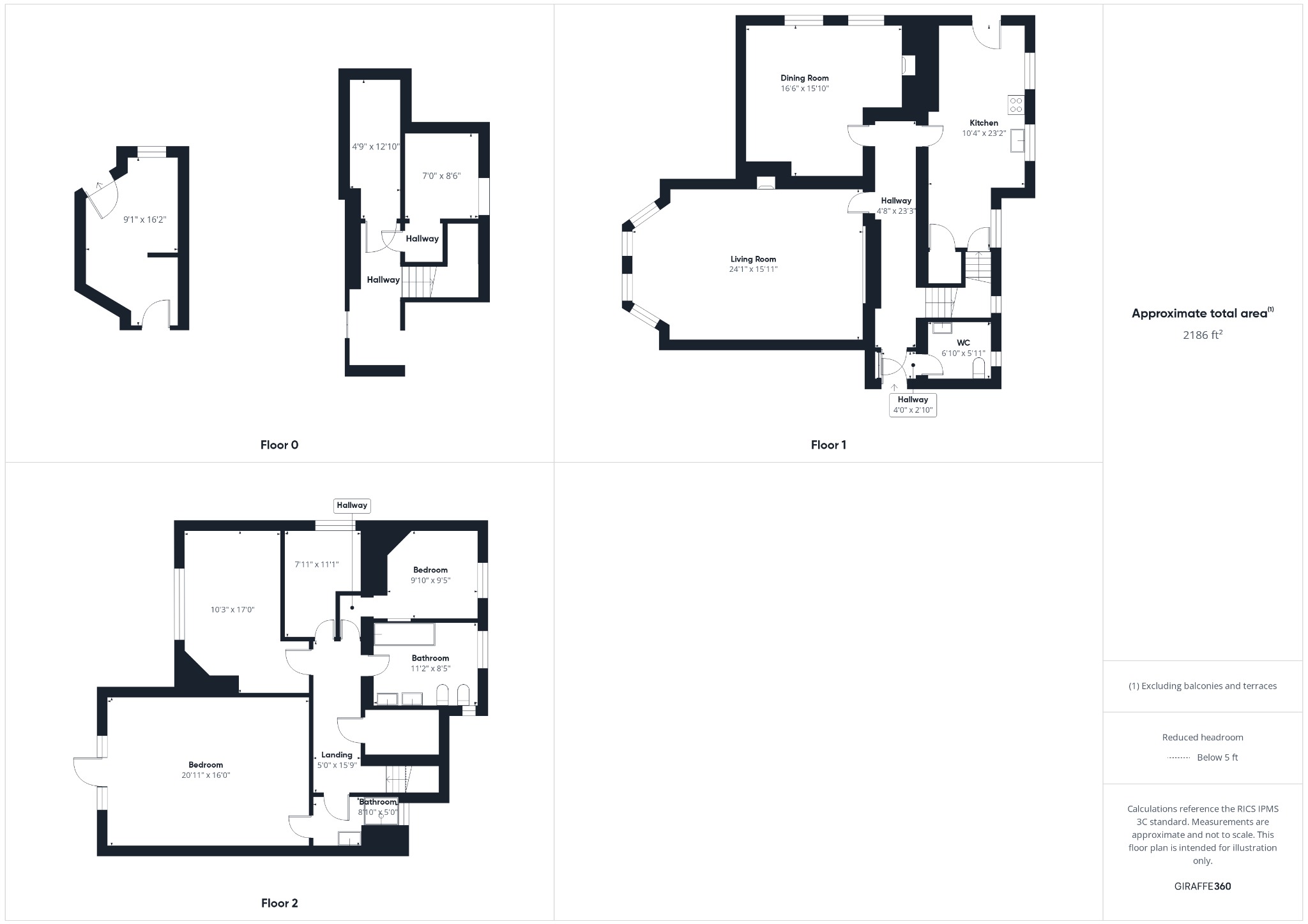 Flat 3, Ladycroft, Keston floorplan