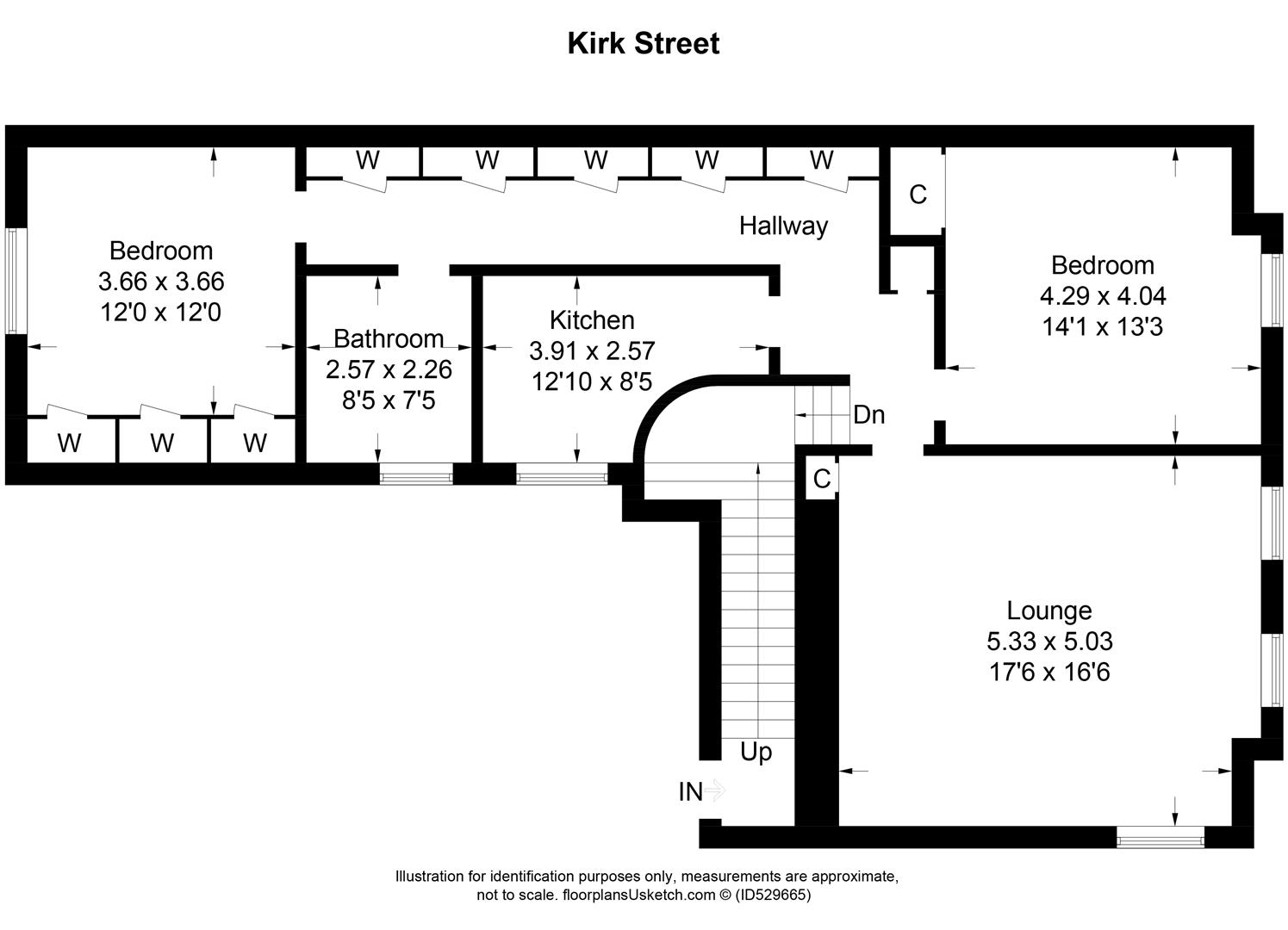 2 Bedrooms  for sale in Kirk Street, Strathaven ML10