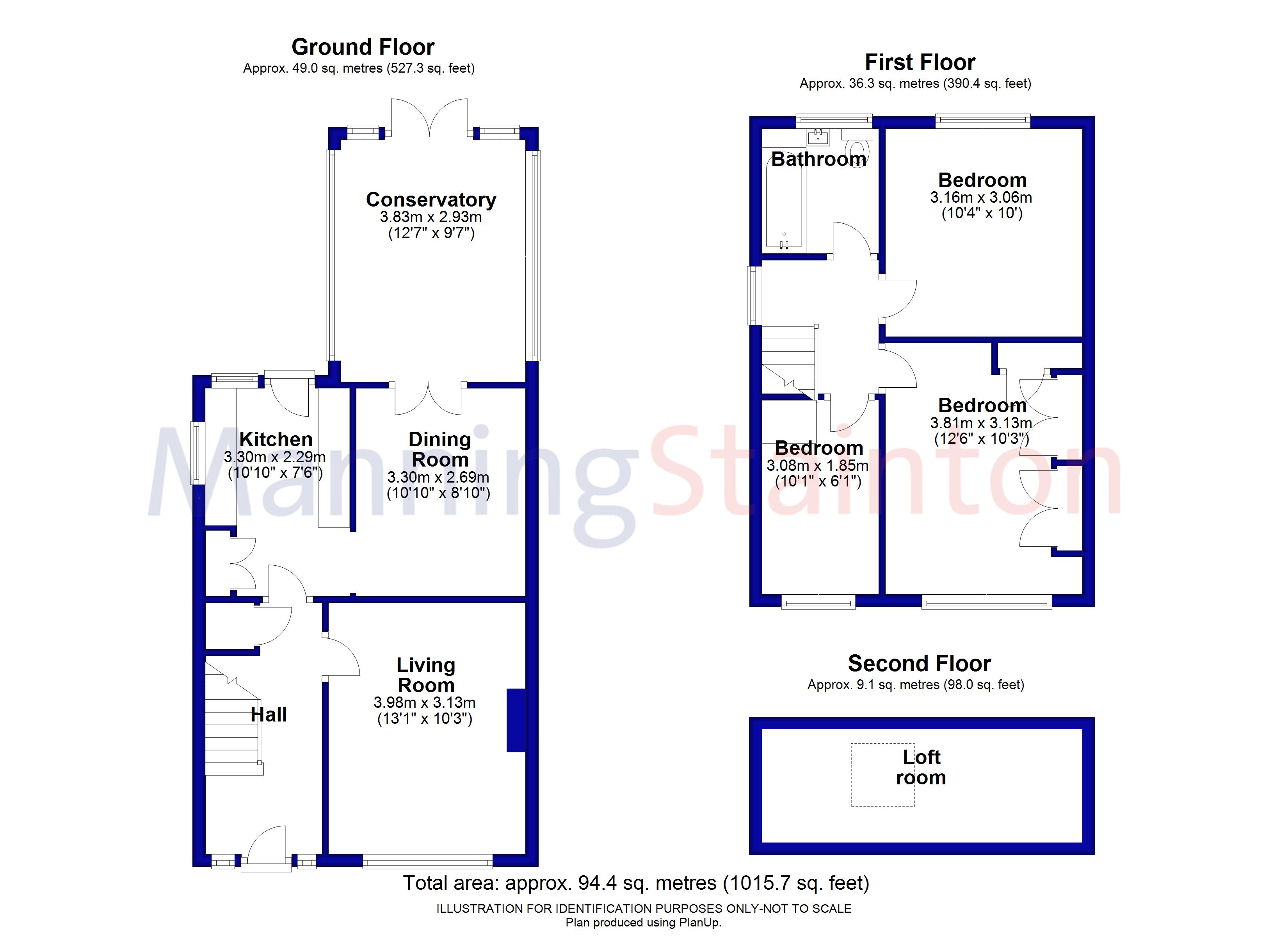 3 Bedrooms Semi-detached house for sale in Plantation Gardens, Shadwell, Leeds LS17