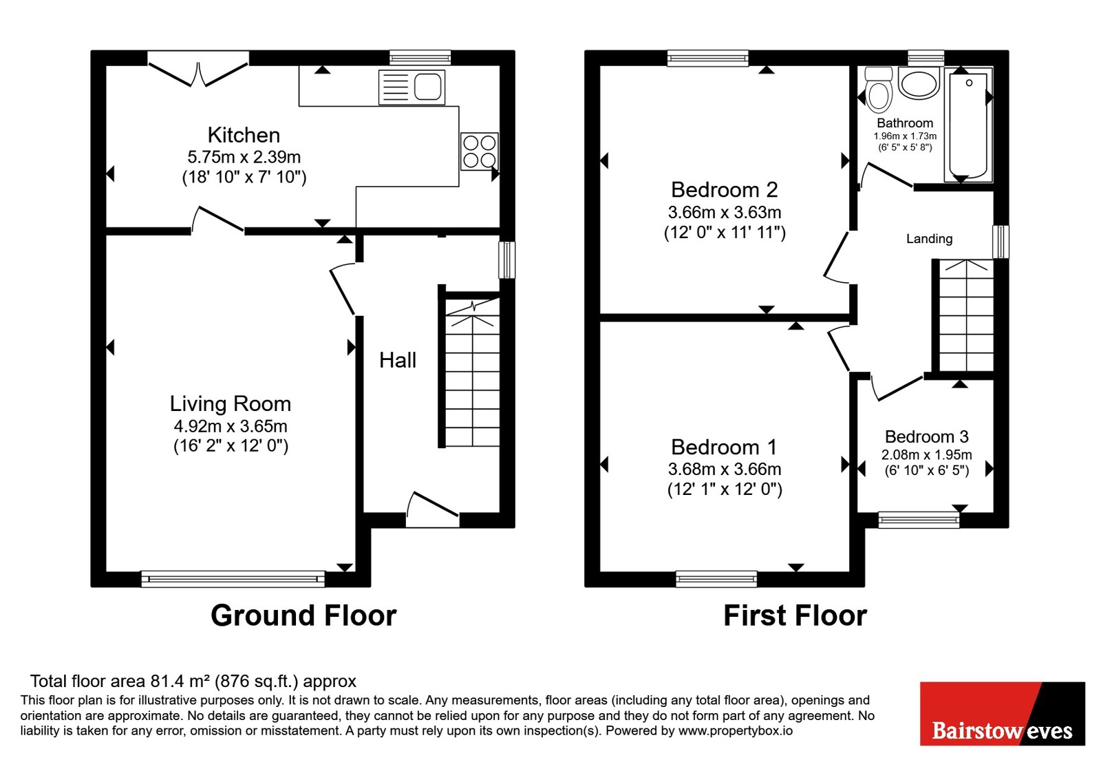 Edwin Street, Sutton-in-Ashfield, Nottinghamshire, NG17 floorplan