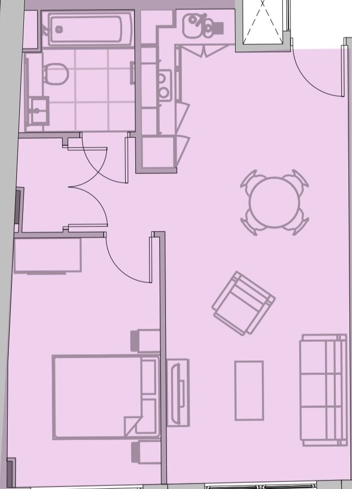 affinity living, lancaster wharf, birmingham floorplan