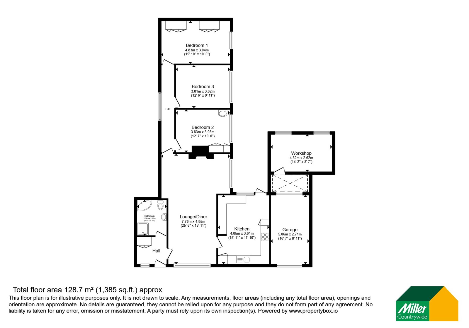29, Whitegate Road, Cornwall floorplan