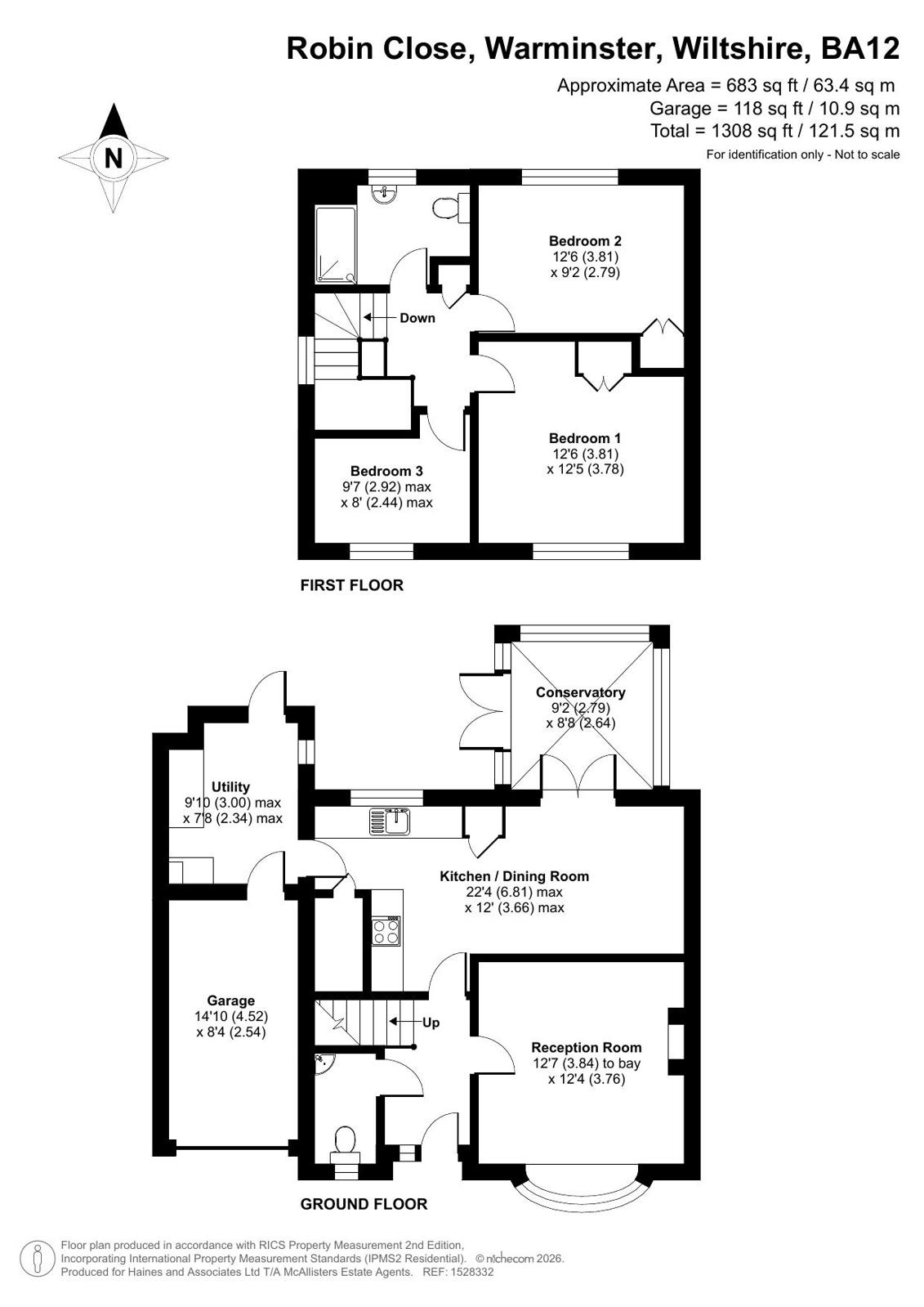 Robin Close, Wiltshire floorplan
