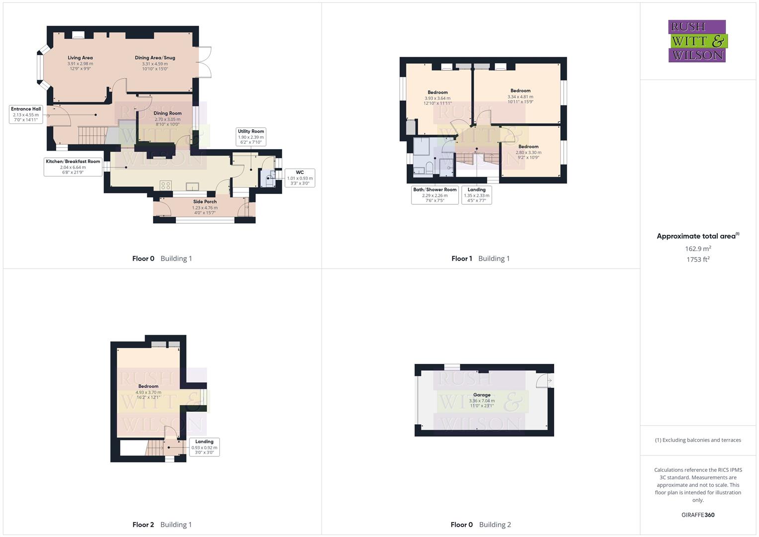 The Briars, Beales Lane, Northiam floorplan