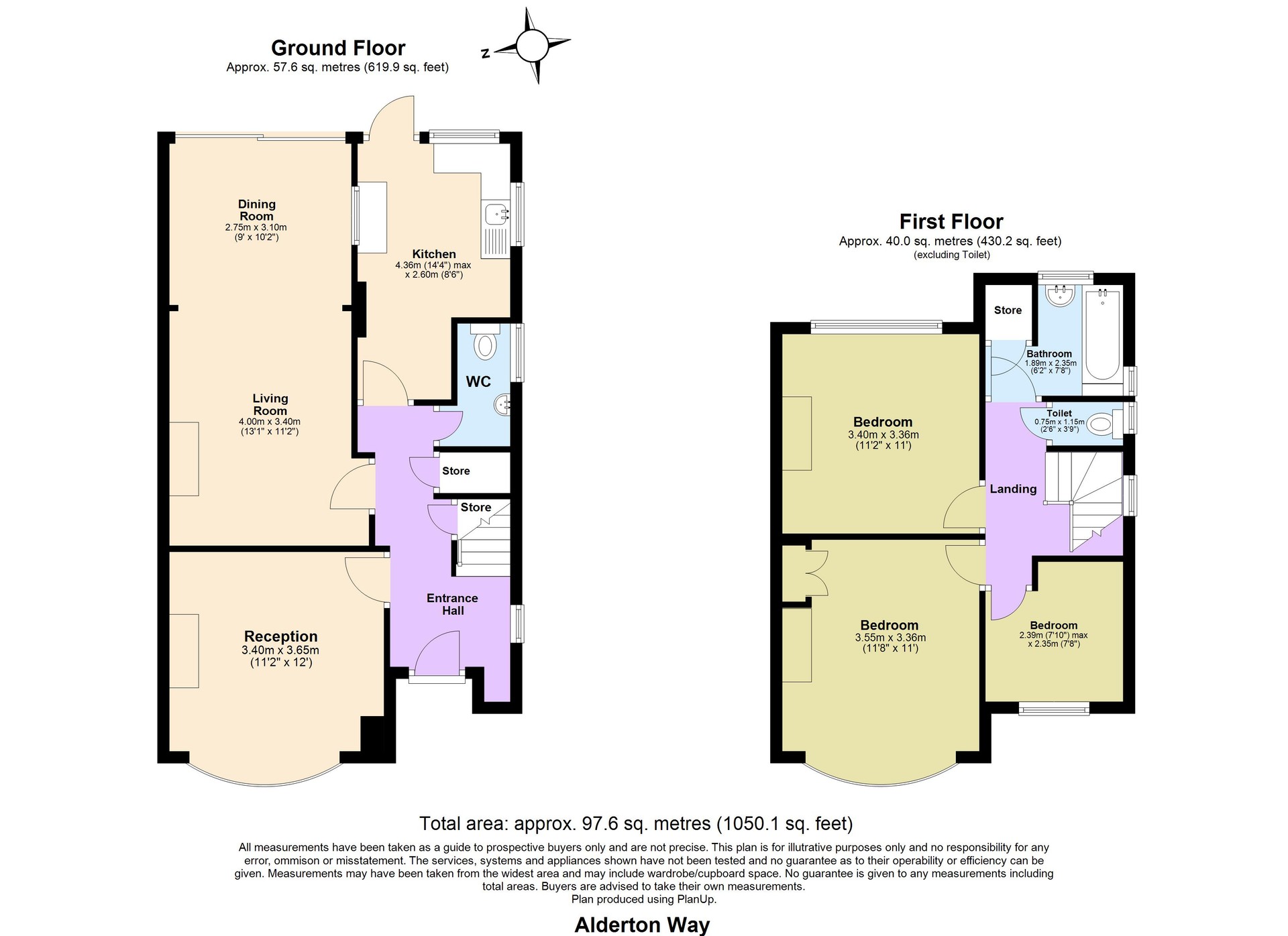 19, Alderton Way, Loughton floorplan