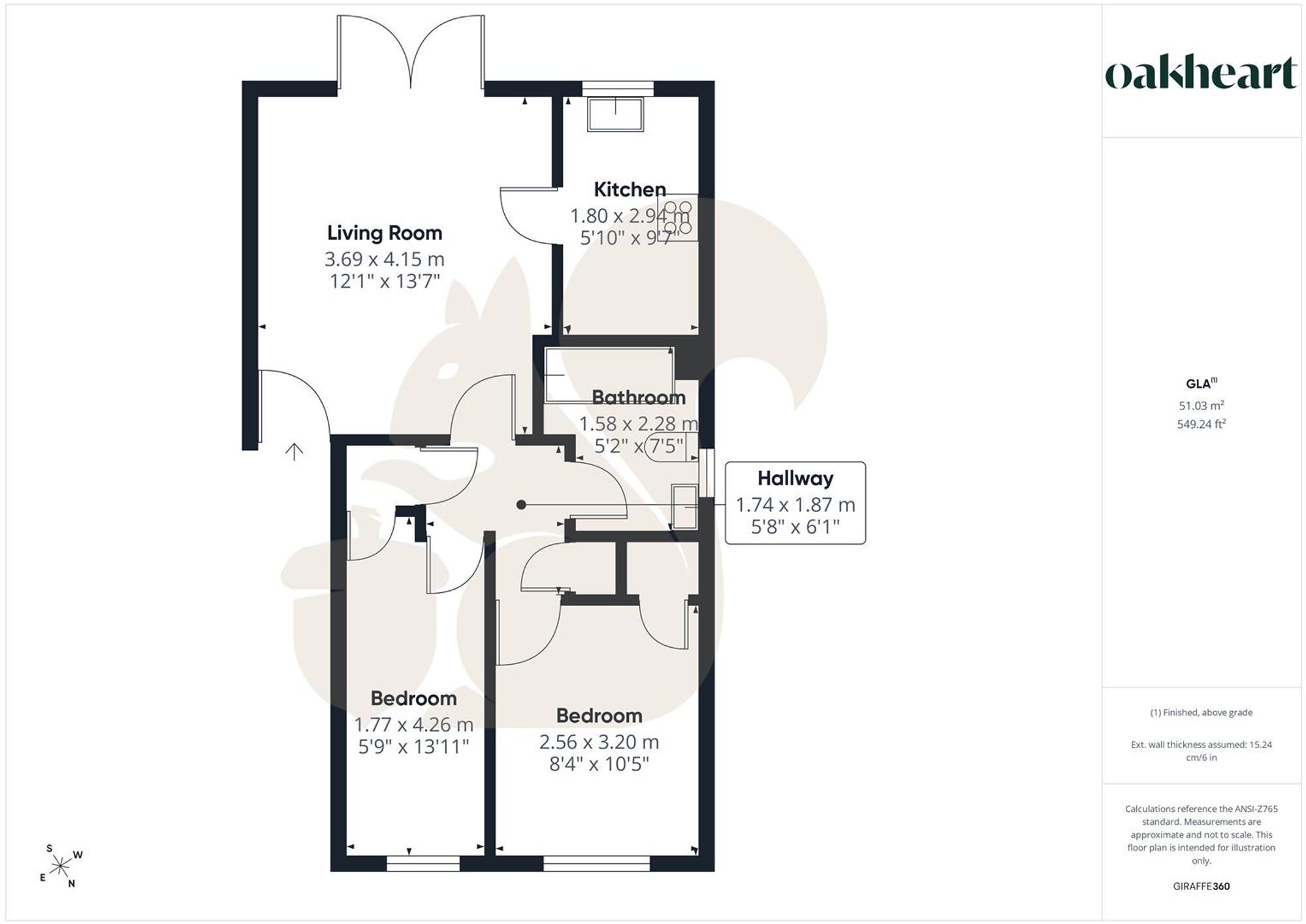 21 Westminster Court Whitehall Close, Colchester floorplan