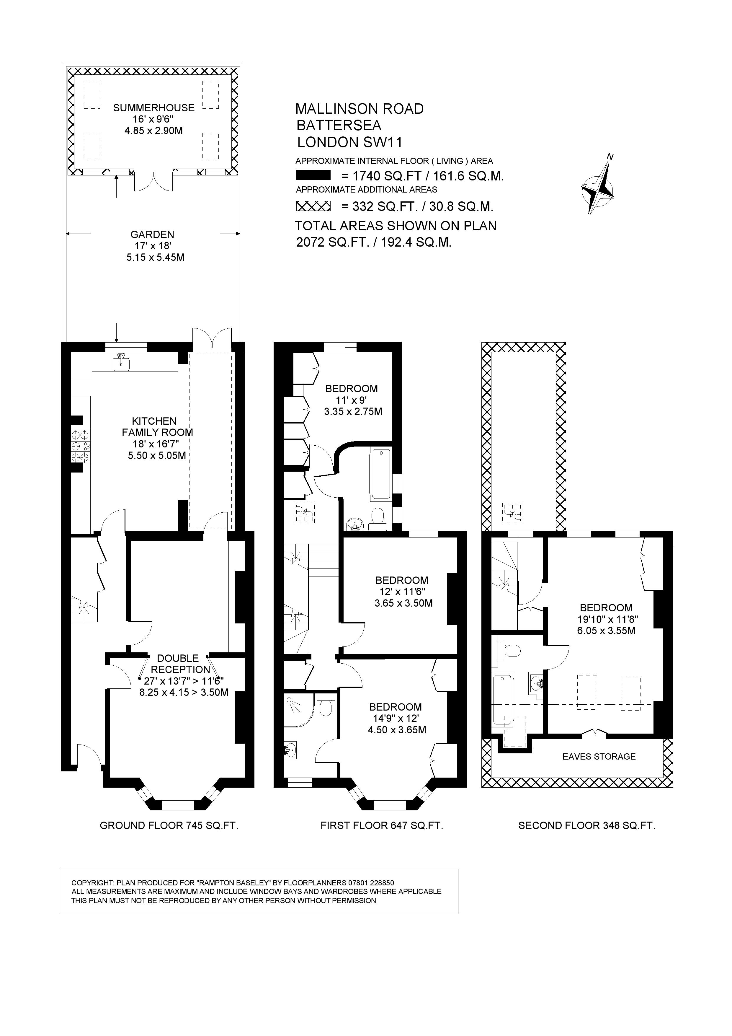 Mallinson Road, London floorplan