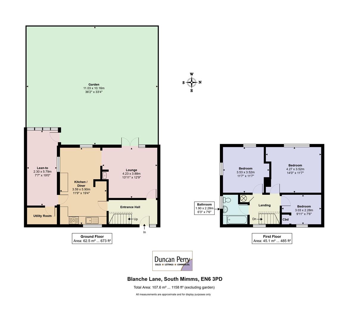Blanche Lane, Potters Bar floorplan