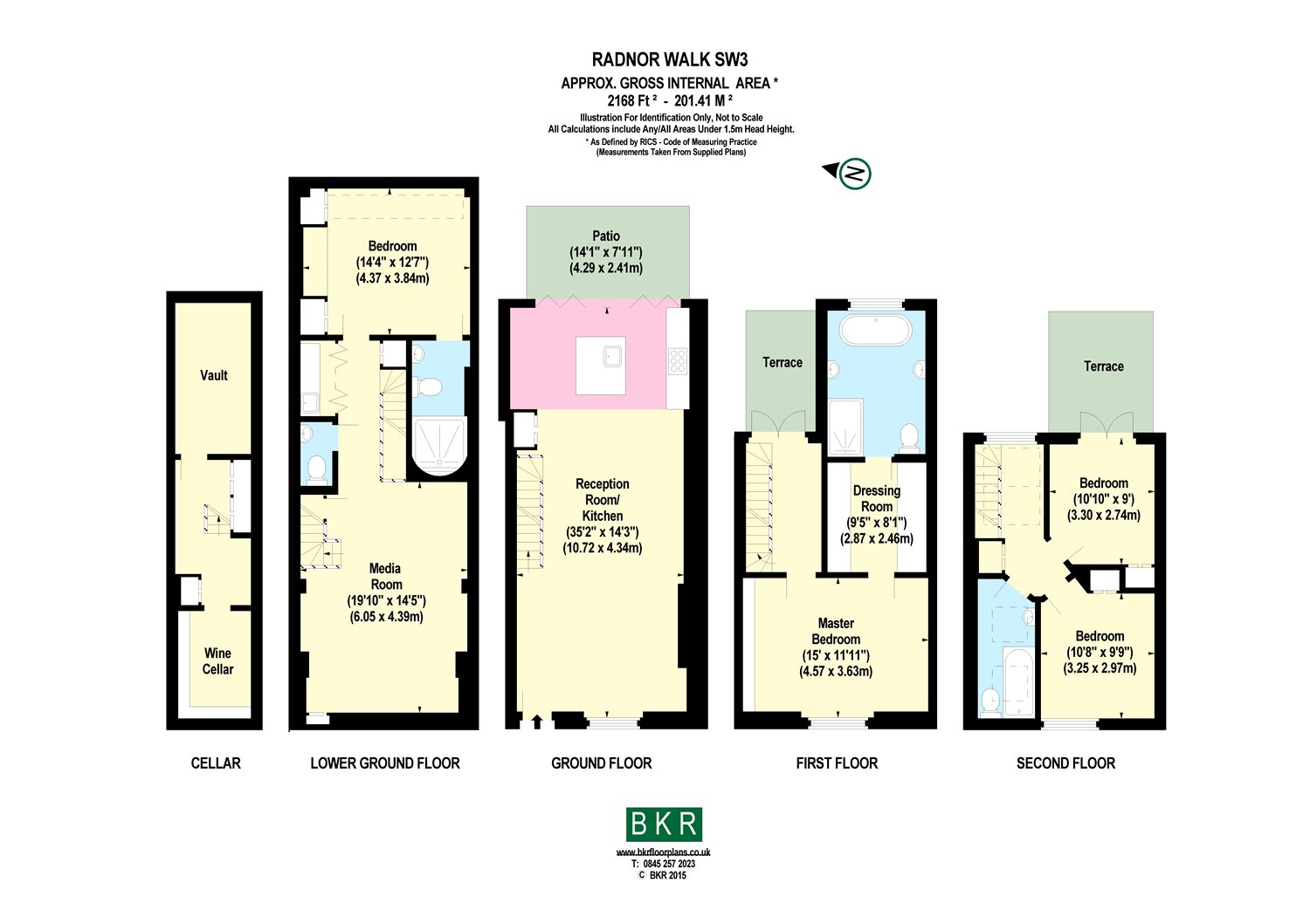 4 Bedrooms Terraced house to rent in Radnor Walk, Chelsea, London SW3