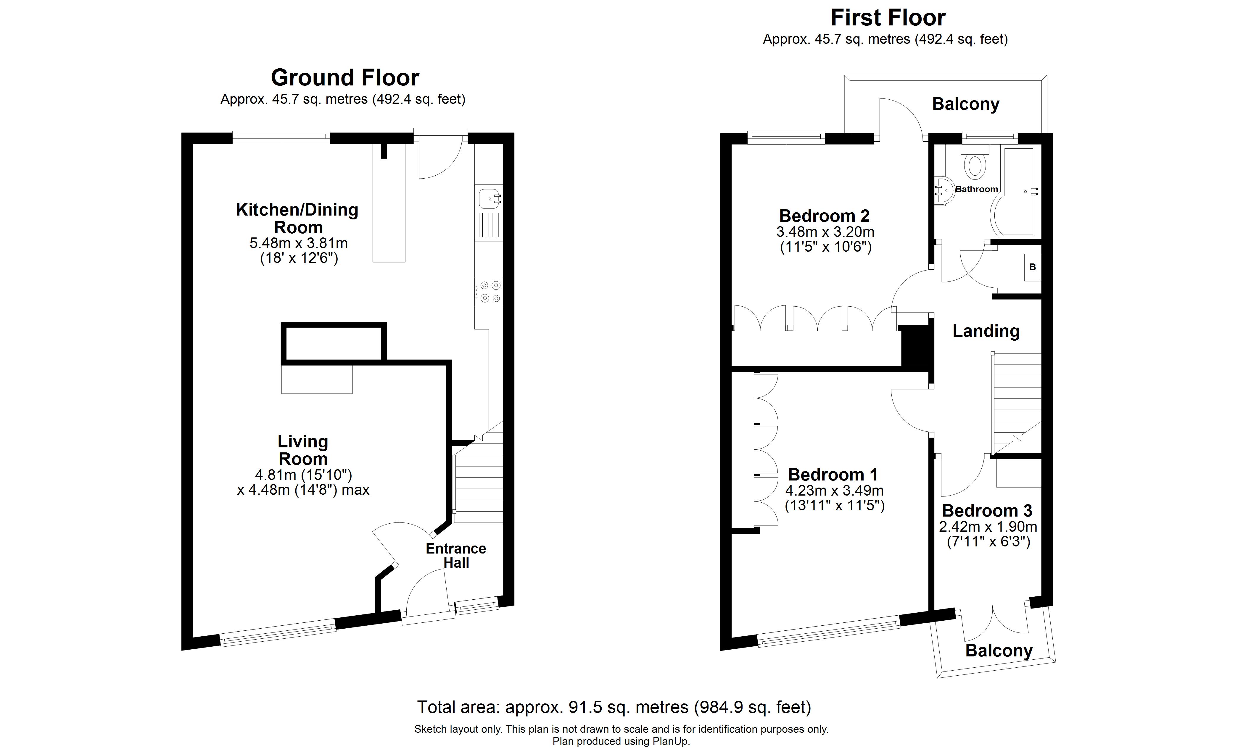 27, Church Green Row, Harpenden floorplan