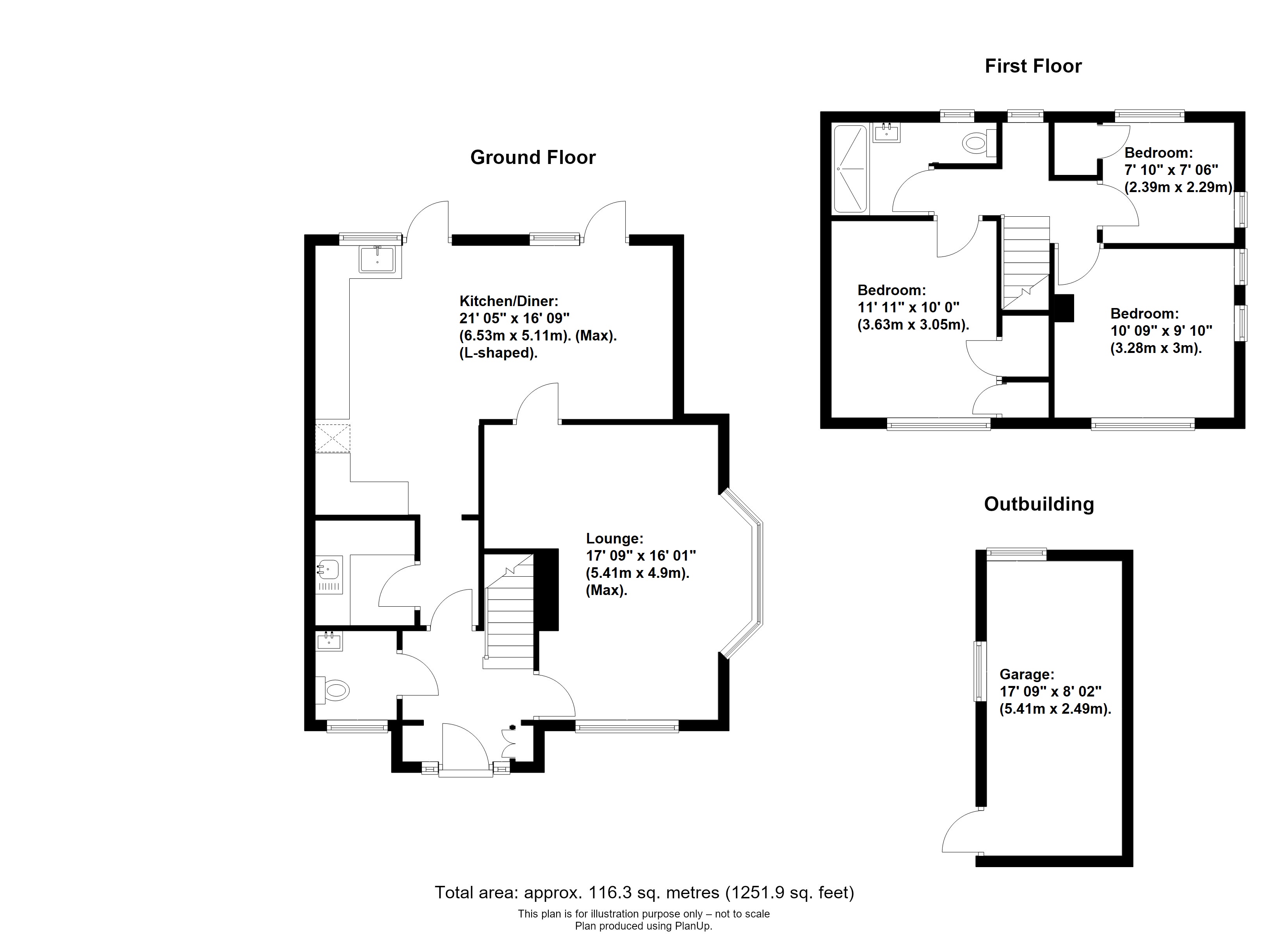 169, Charterhouse Road, Orpington floorplan