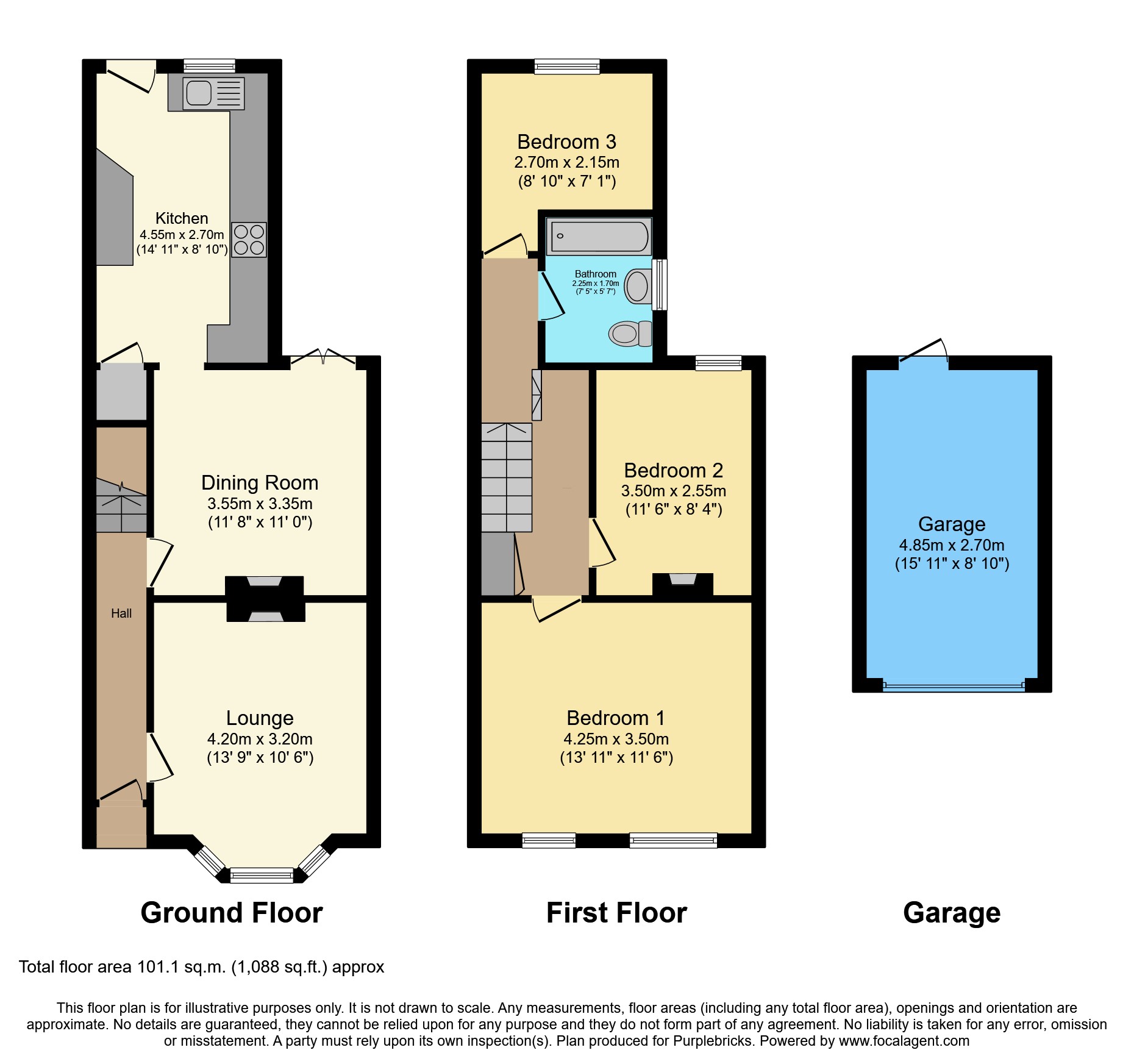 38, Queens Road, Basingstoke floorplan