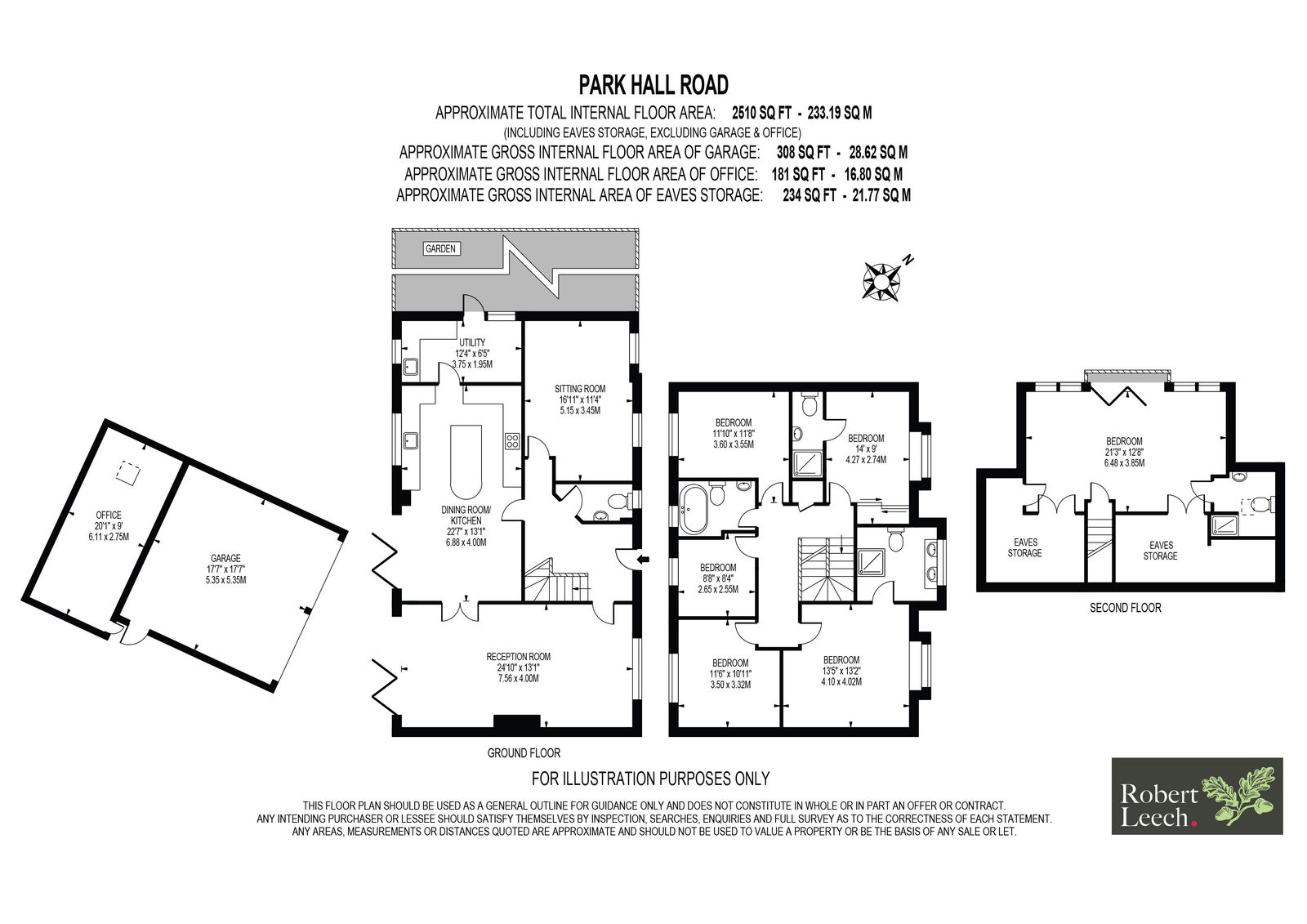 6, Park Hall Road, Reigate floorplan