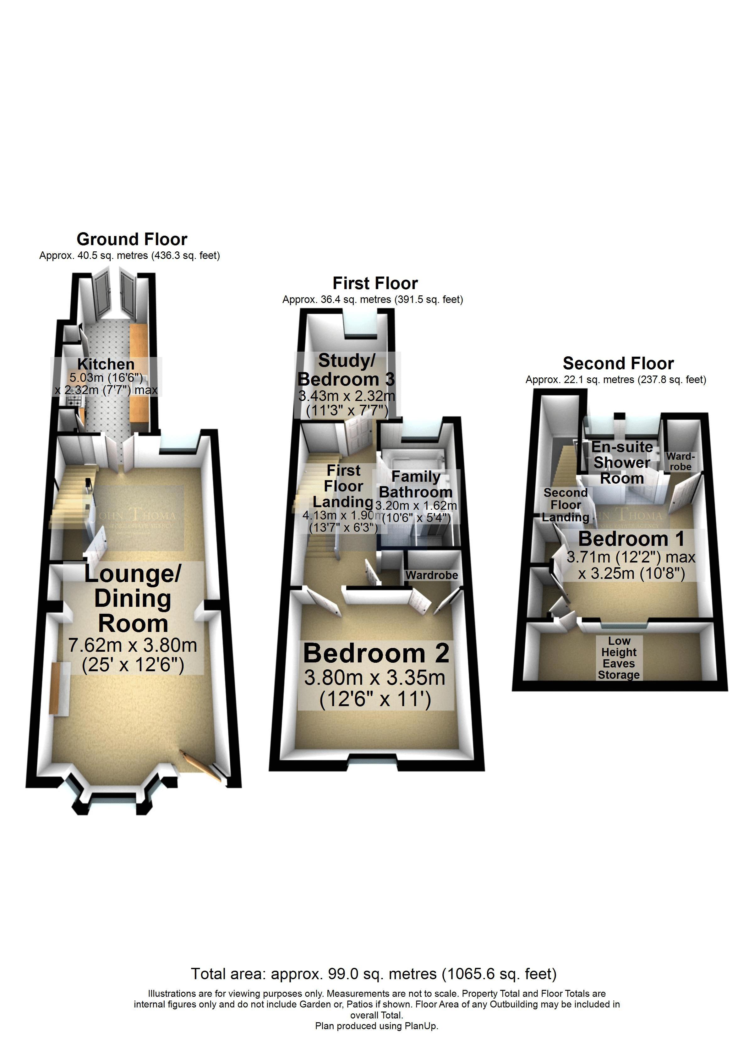 6 Green View, The Green, Epping floorplan