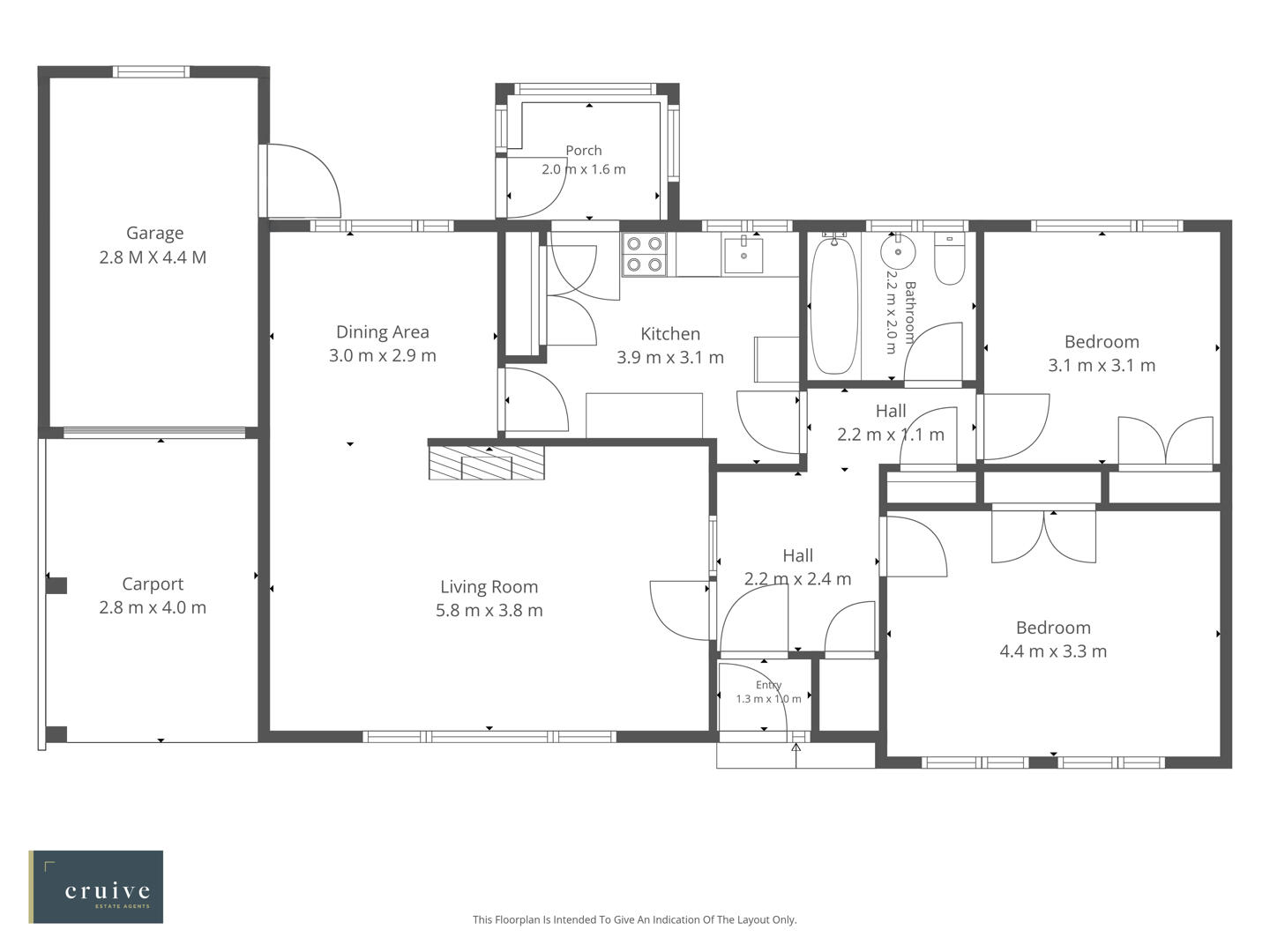 30, Hills Road, Strathaven floorplan