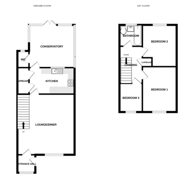 27, Honister Walk, Surrey floorplan