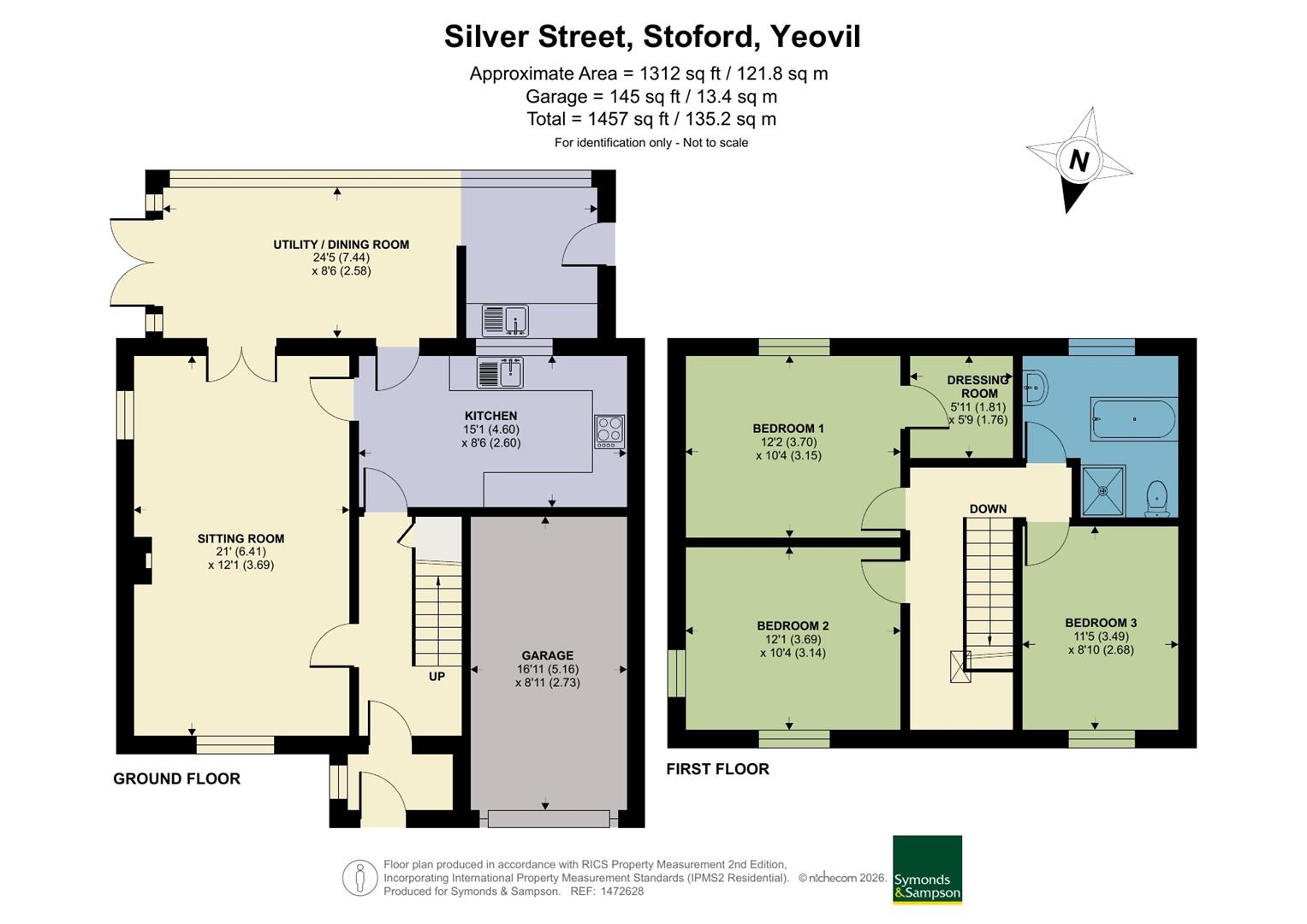 Holly House, Silver Street, Yeovil floorplan