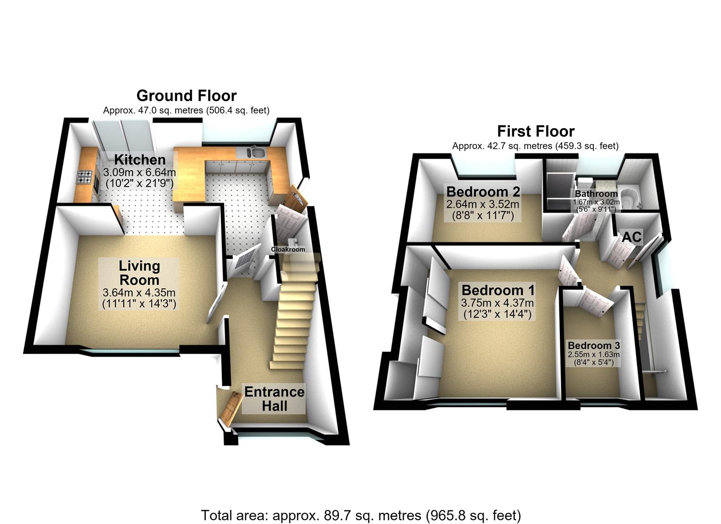 3, Ael Y Bryn Close, Llanelli floorplan