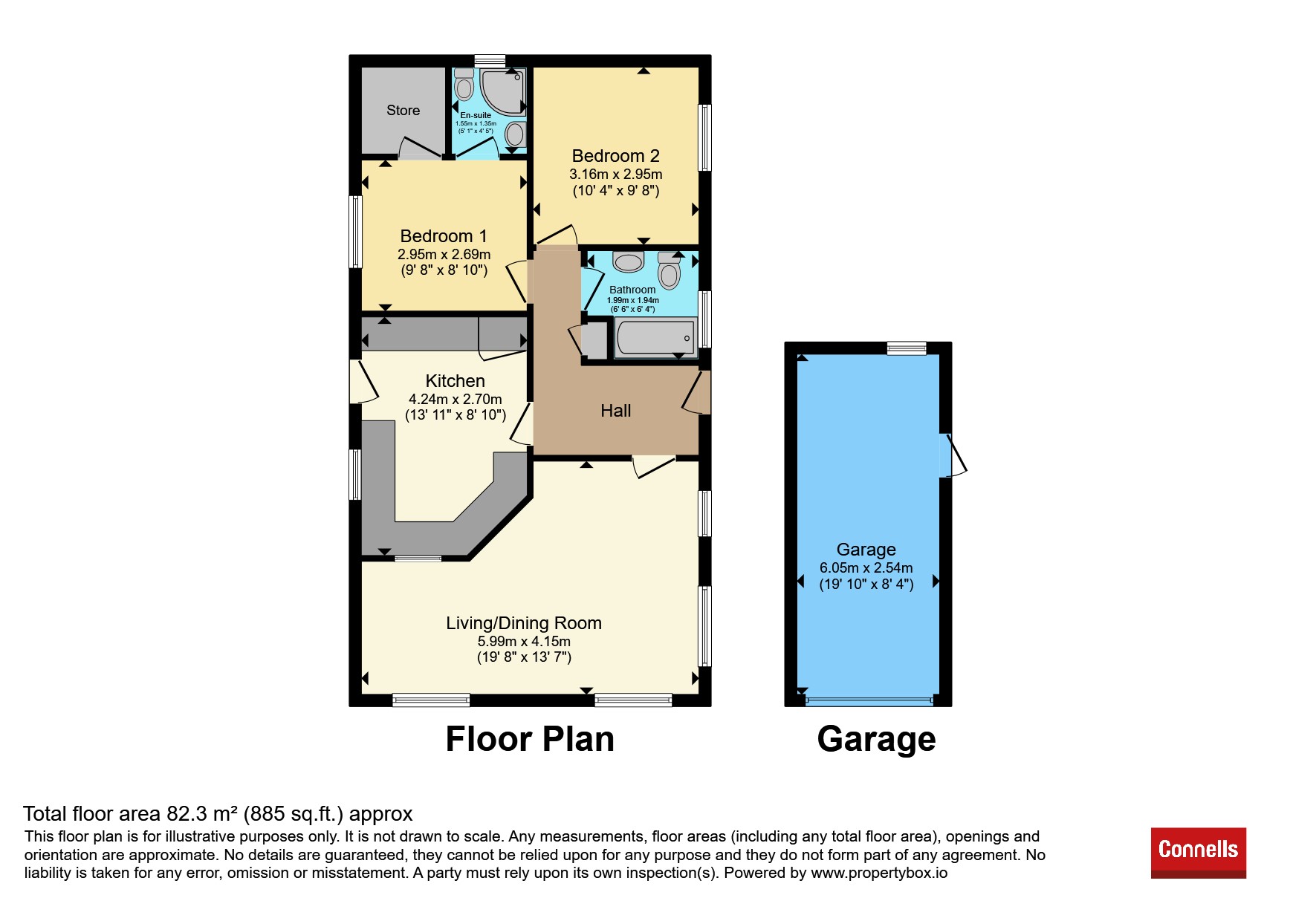 70, Oaklands Park, Dorchester floorplan