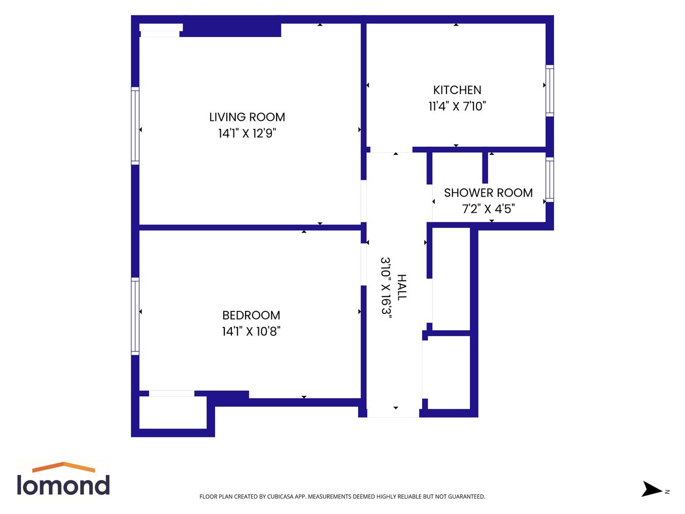 18, Campbell Place, Irvine floorplan