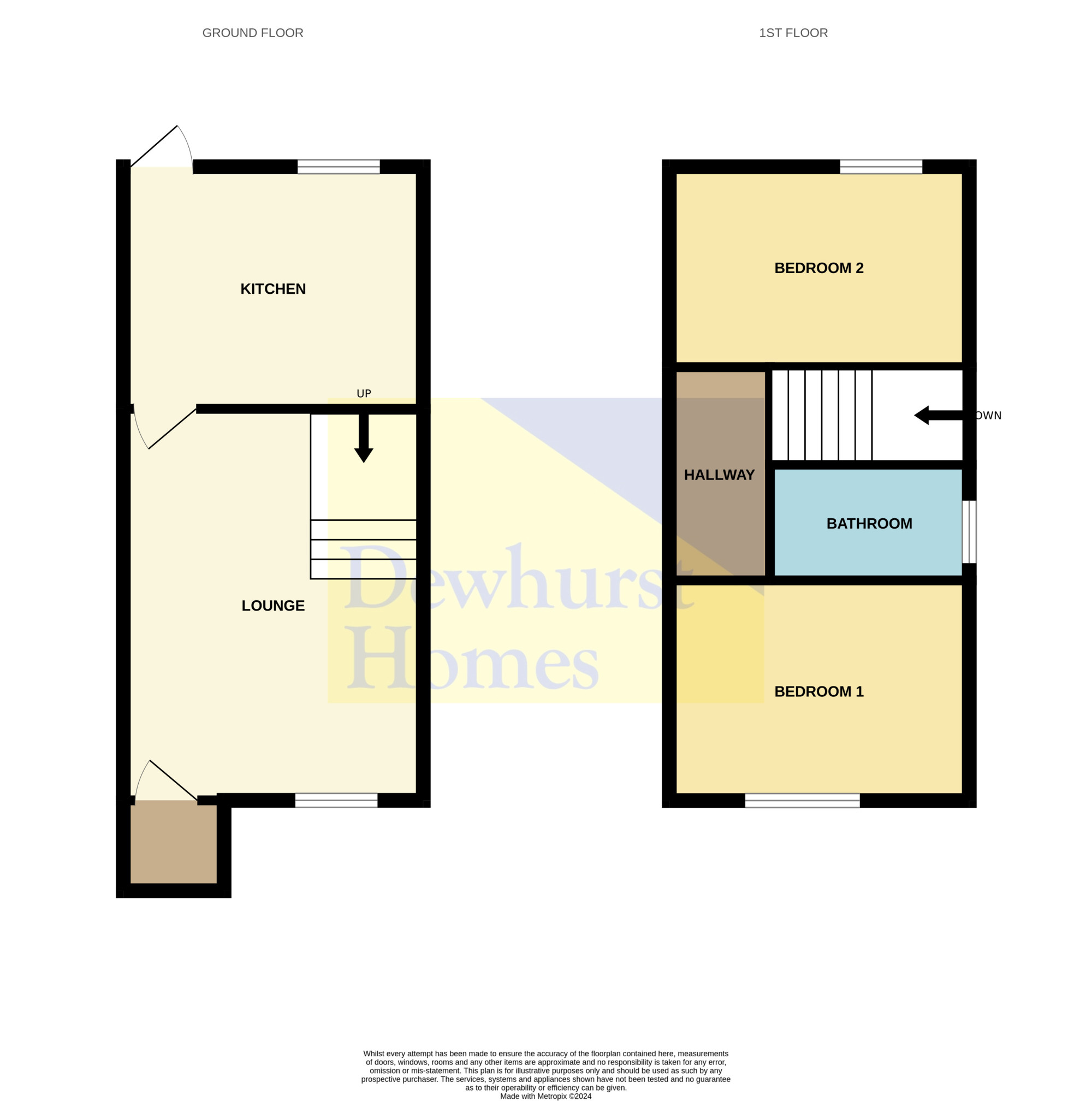 22, Poplar Drive, Longridge floorplan
