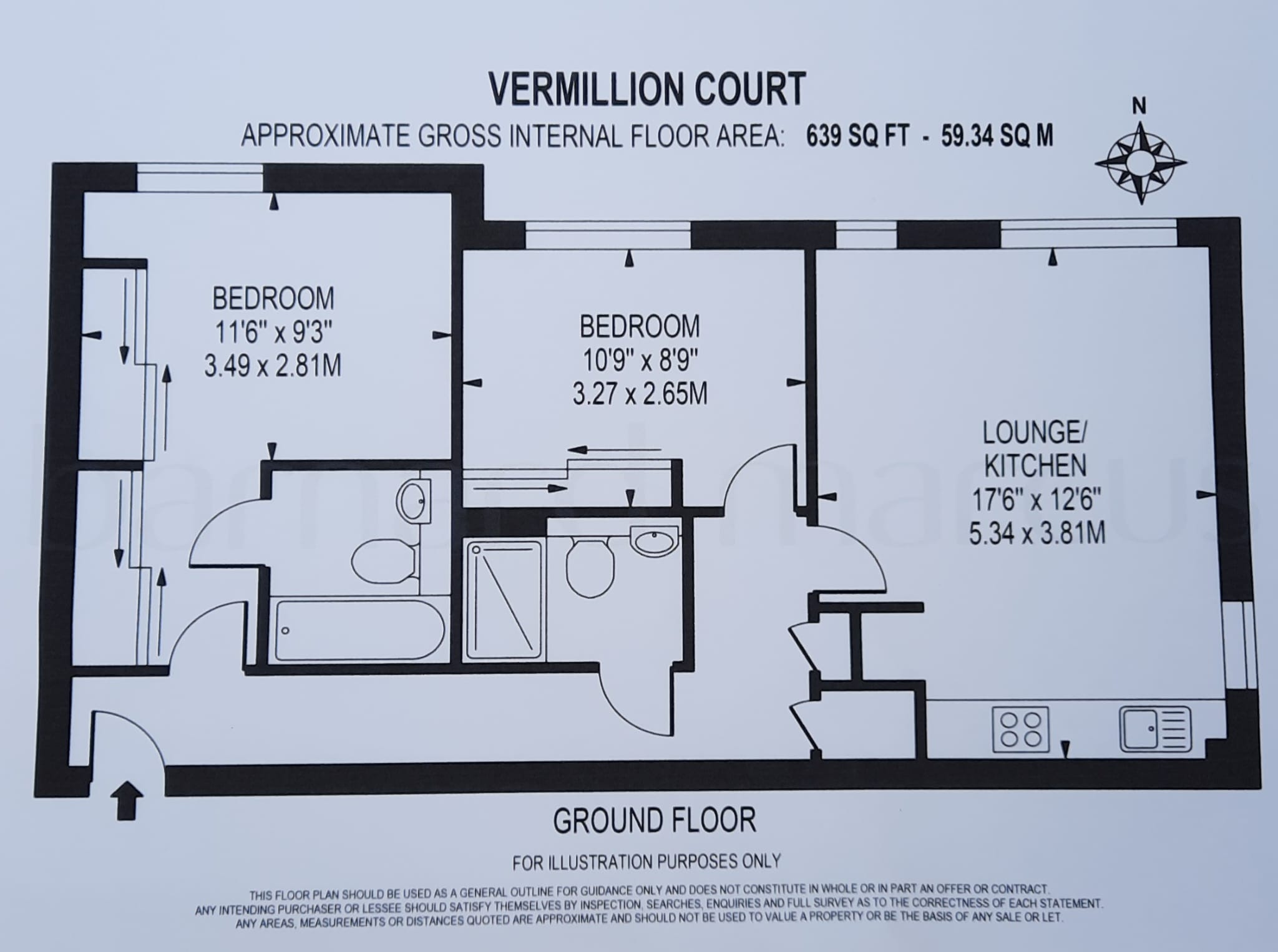 57, Elvedon Road, Lower Feltham floorplan