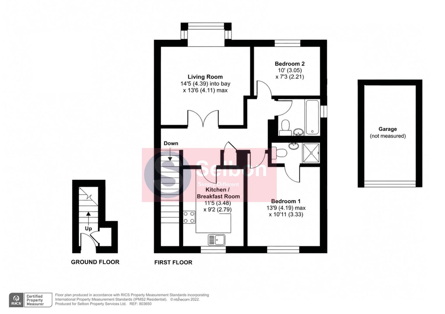 Branksomewood Road, Fleet floorplan