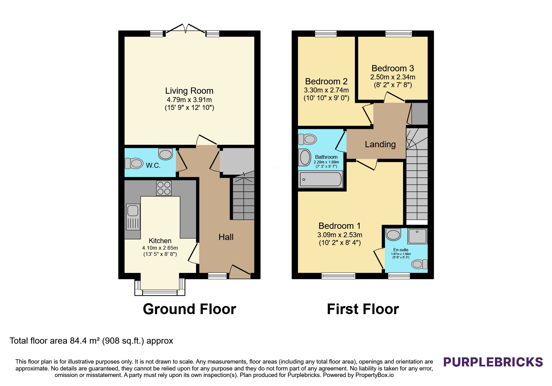 27, Etteridge Drive, Derby floorplan
