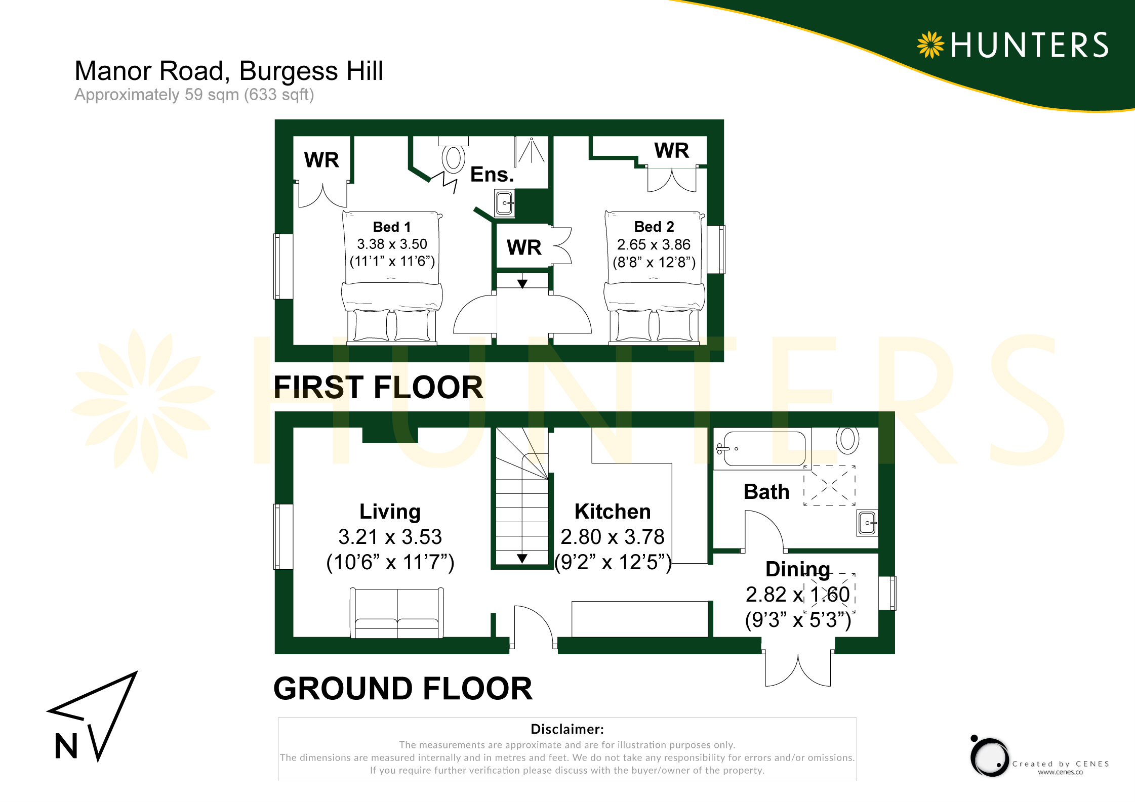 29, Manor Road, Burgess Hill floorplan
